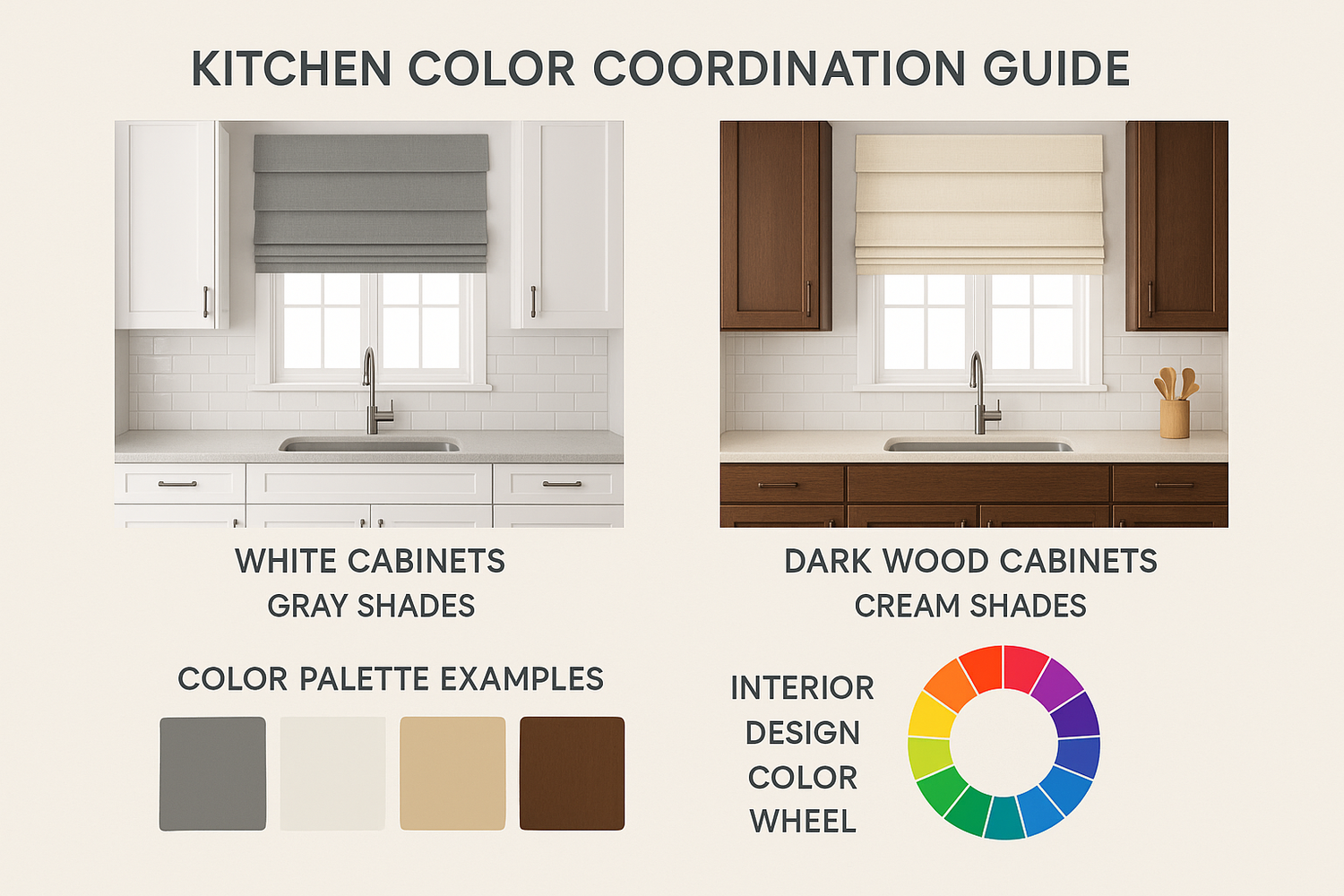 How to Choose Roman Shades for Your Kitchen Like an Interior Designer