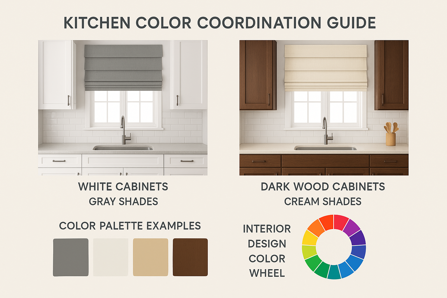 How to Choose Roman Shades for Your Kitchen Like an Interior Designer