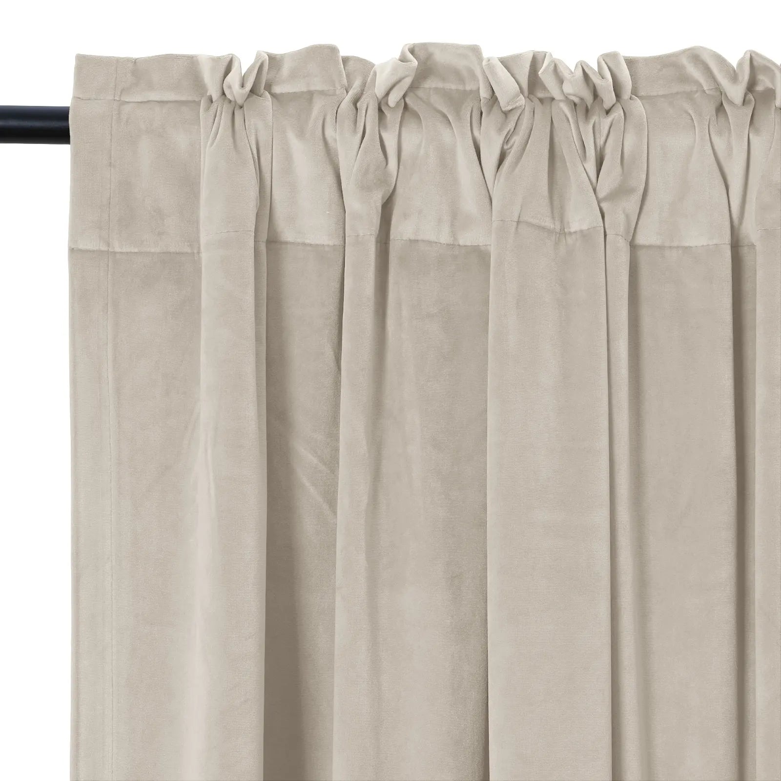Custom Maillard Velvet Curtains | 30-100% Light Control & Noise Reducing