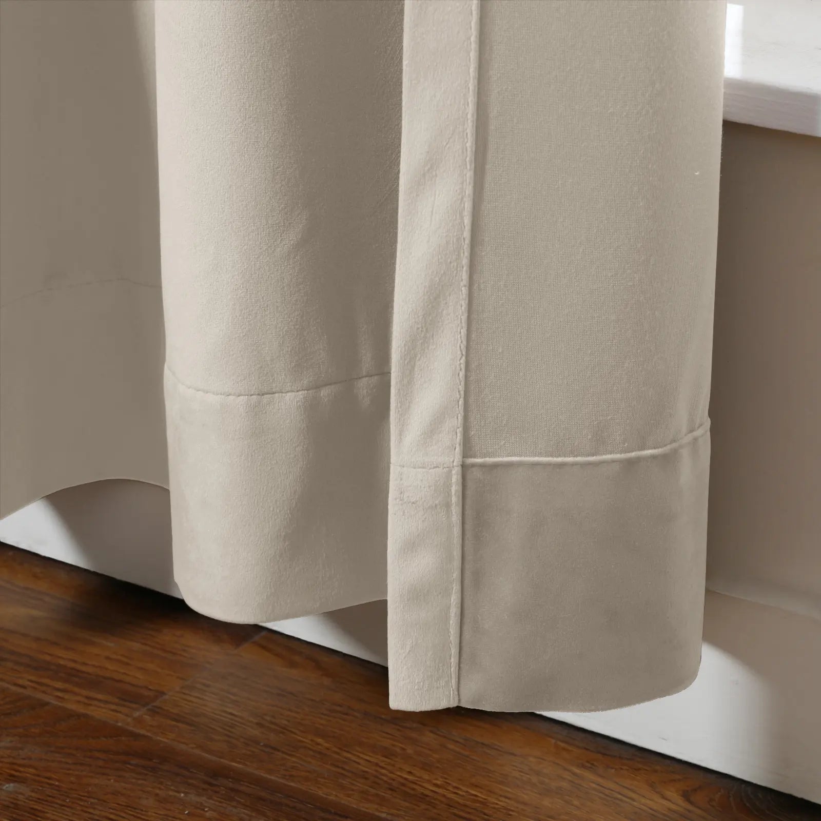 Custom Maillard Velvet Curtains | 30-100% Light Control & Noise Reducing