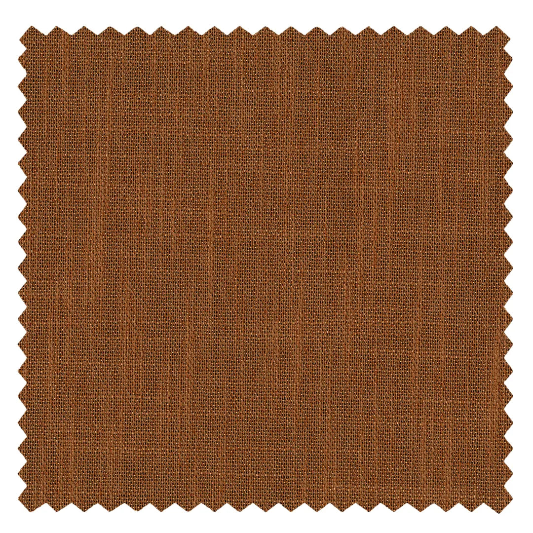 Costom Roman Shades Cognac Brown 302-12