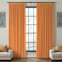 Custom Maillard Velvet Curtains | 30-100% Light Control & Noise Reducing