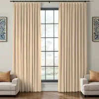 Custom Maillard Velvet Curtains | 30-100% Light Control & Noise Reducing