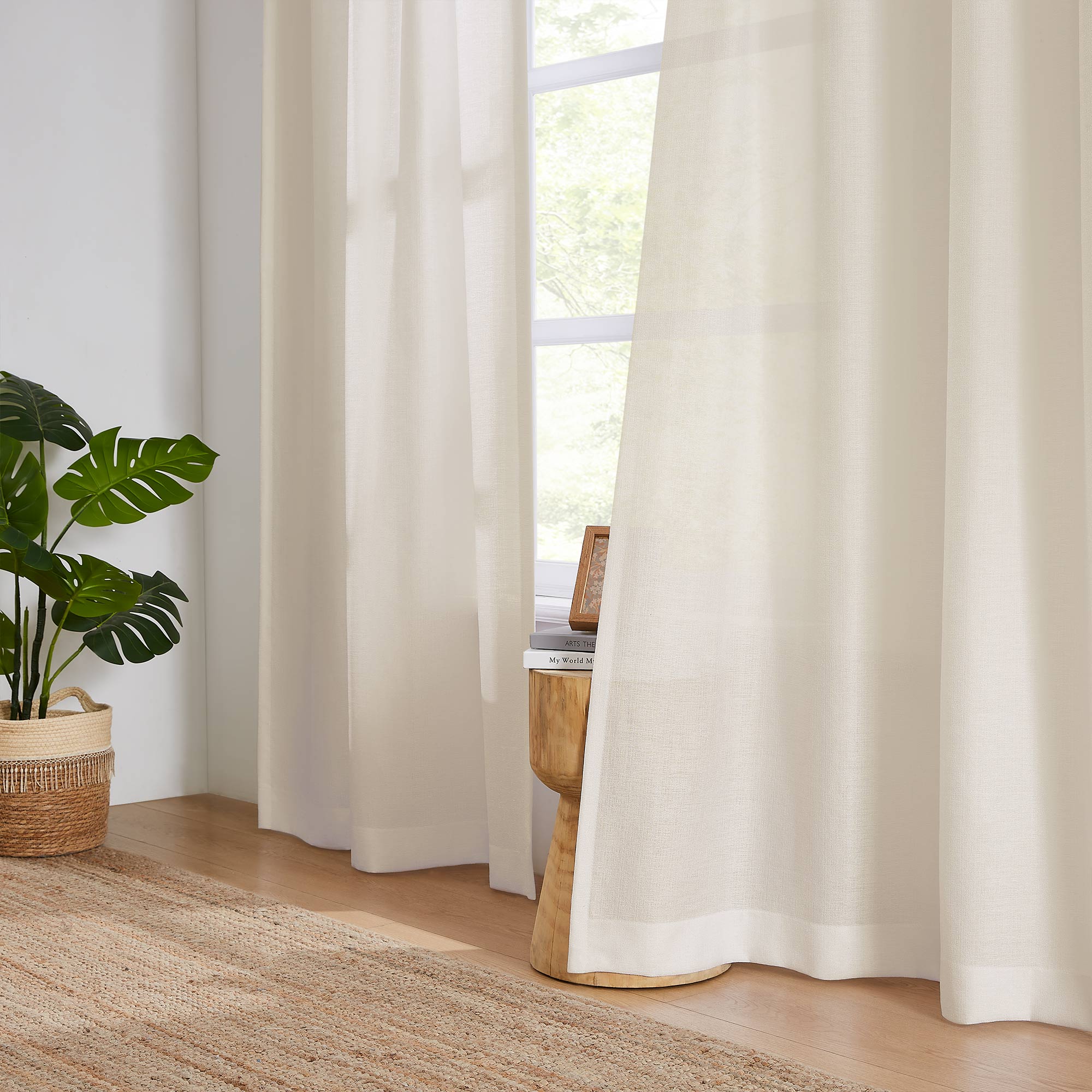 Custom Semi Sheer Curtains