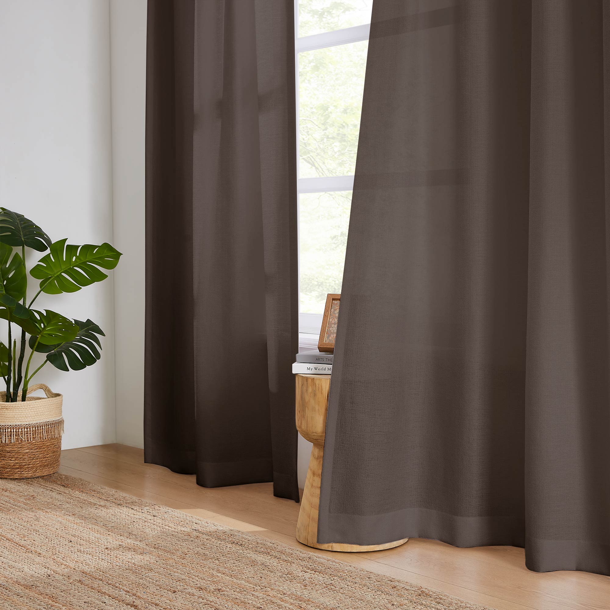 Custom Semi Sheer Curtains
