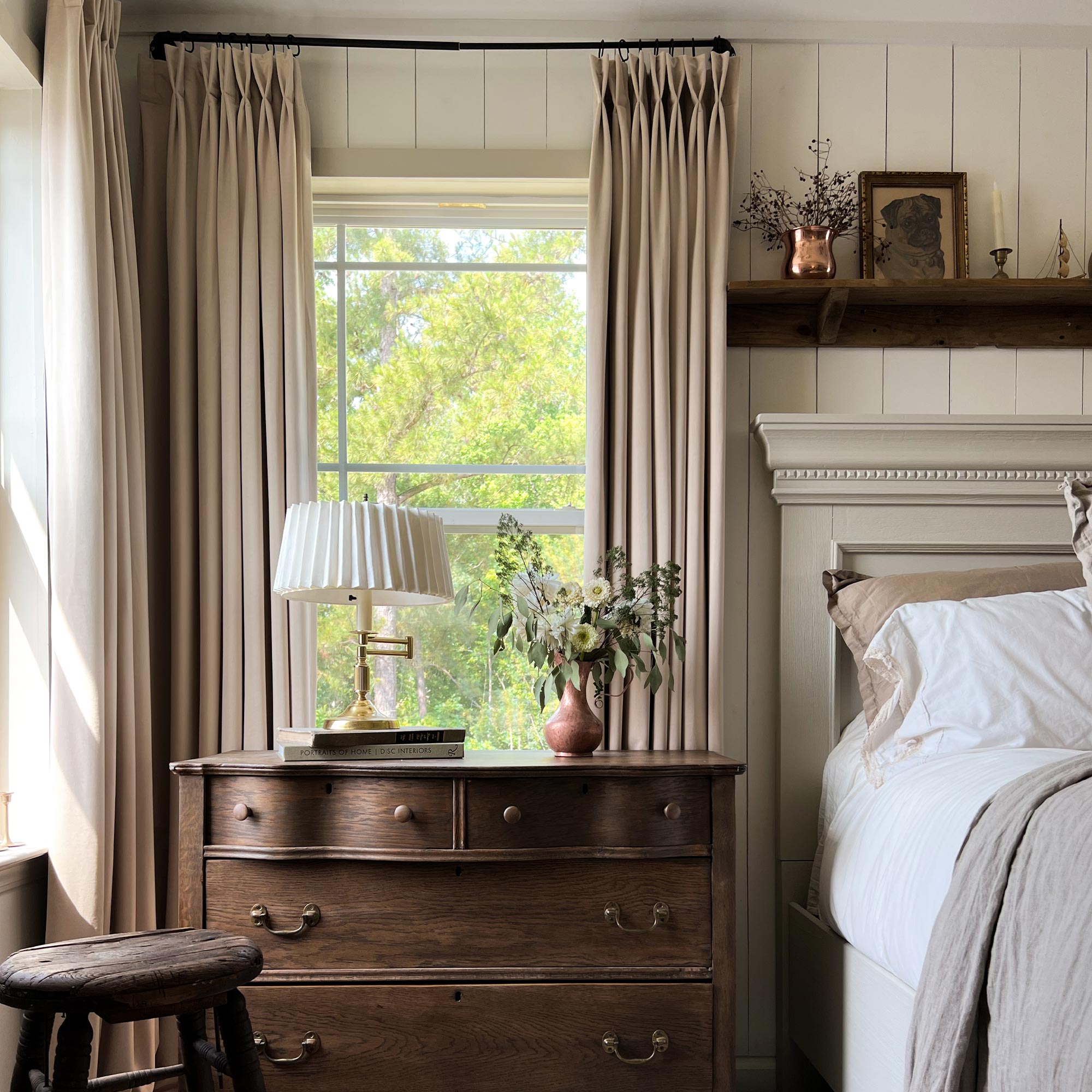 Custom Soft Blackout Velvet Curtains | Luxury Light-Filtering Bedroom Drapes