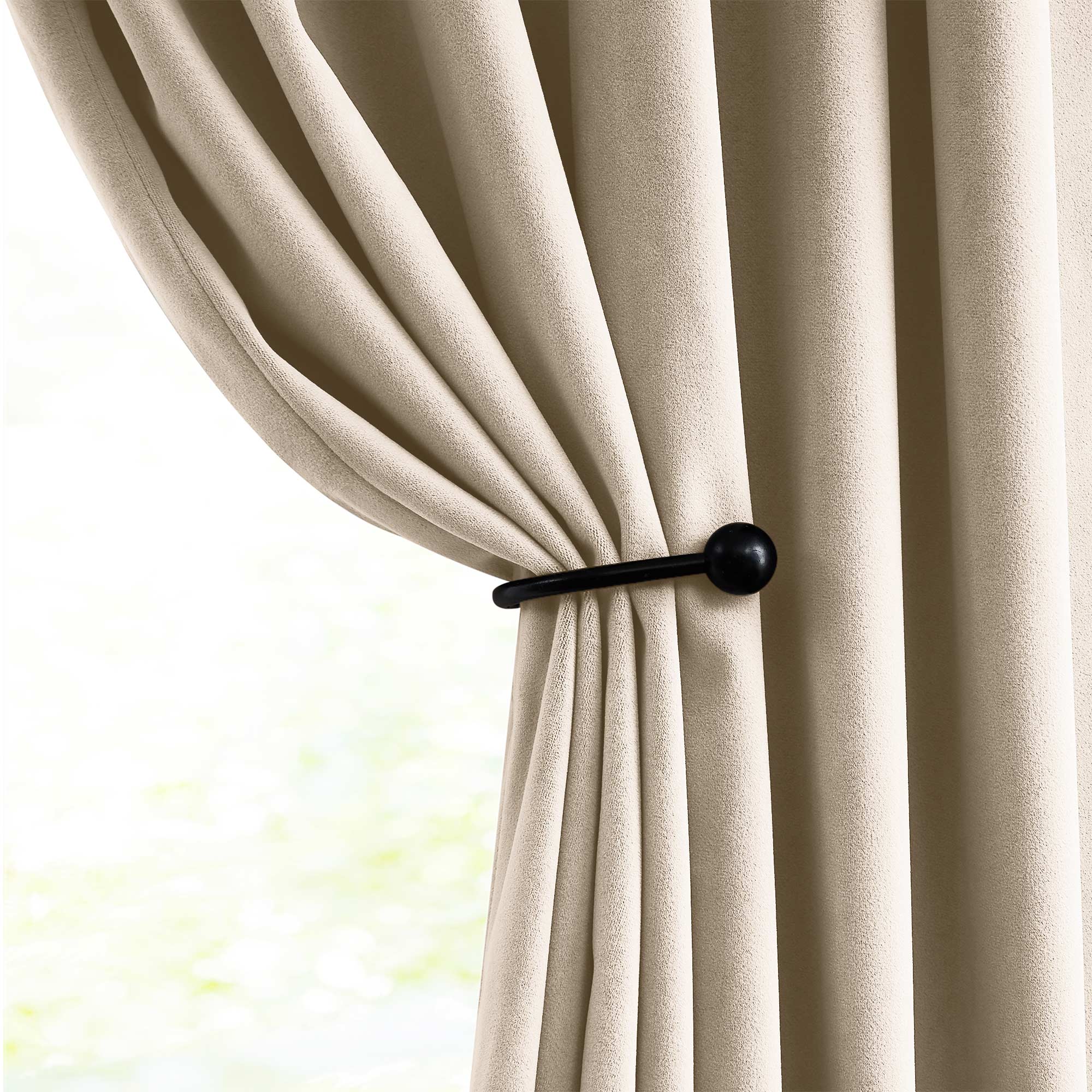 Custom Soft Blackout Velvet Curtains | Luxury Light-Filtering Bedroom Drapes