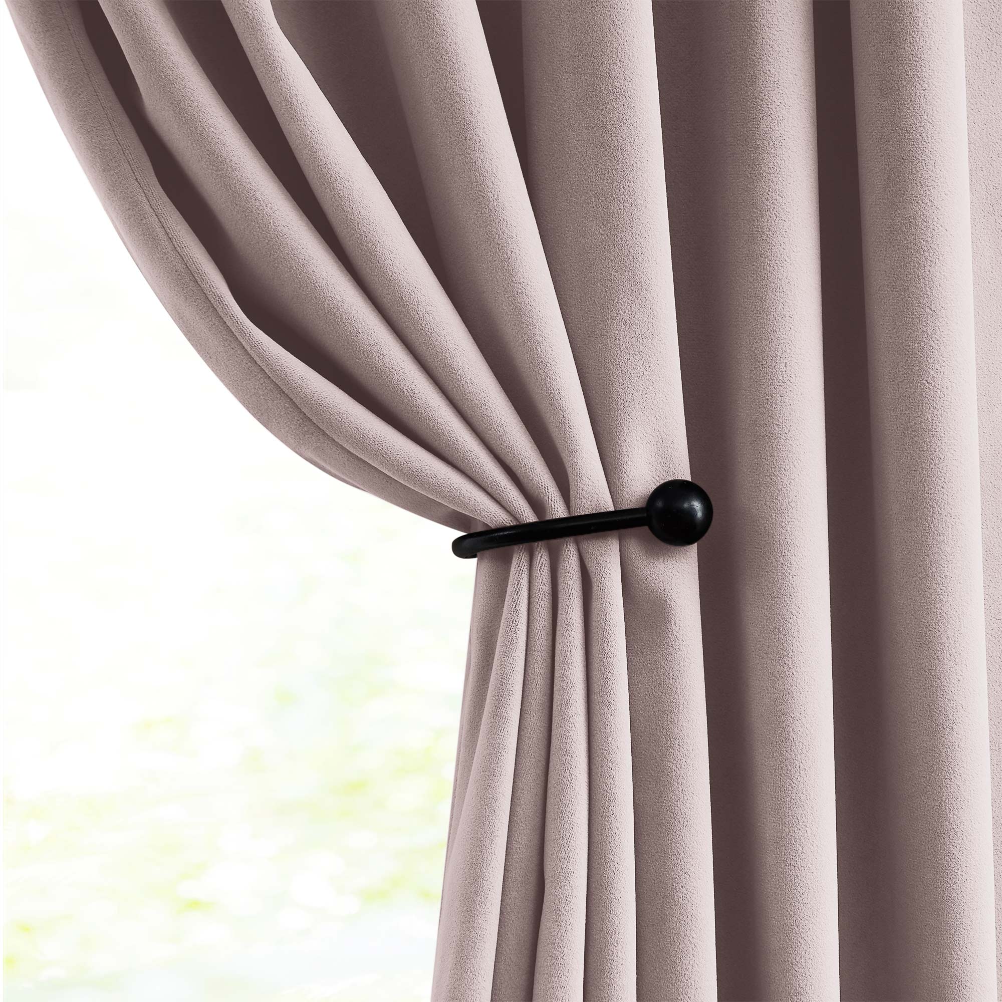 Custom Soft Blackout Velvet Curtains | Luxury Light-Filtering Bedroom Drapes