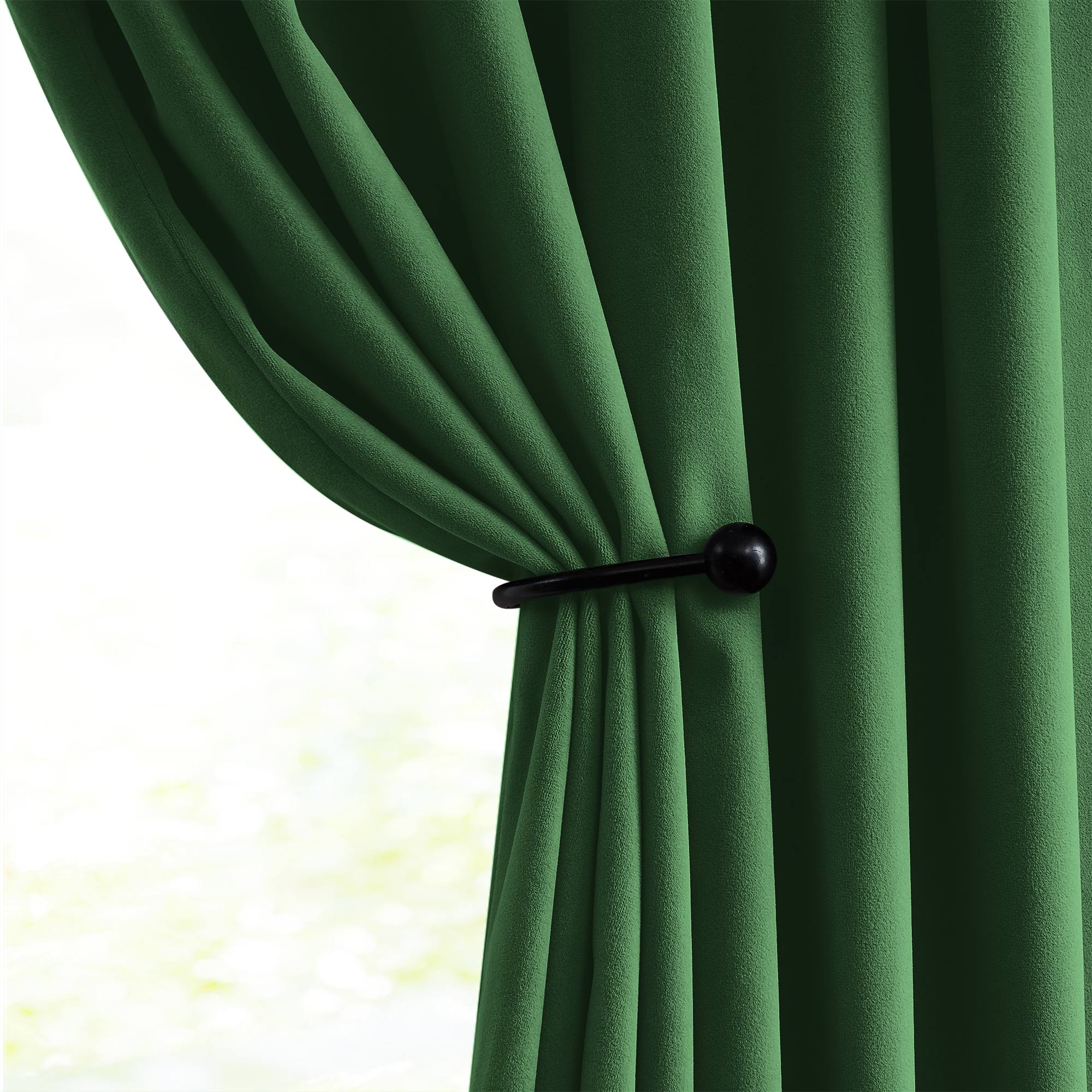 Custom Soft Blackout Velvet Curtains | Luxury Light-Filtering Bedroom Drapes