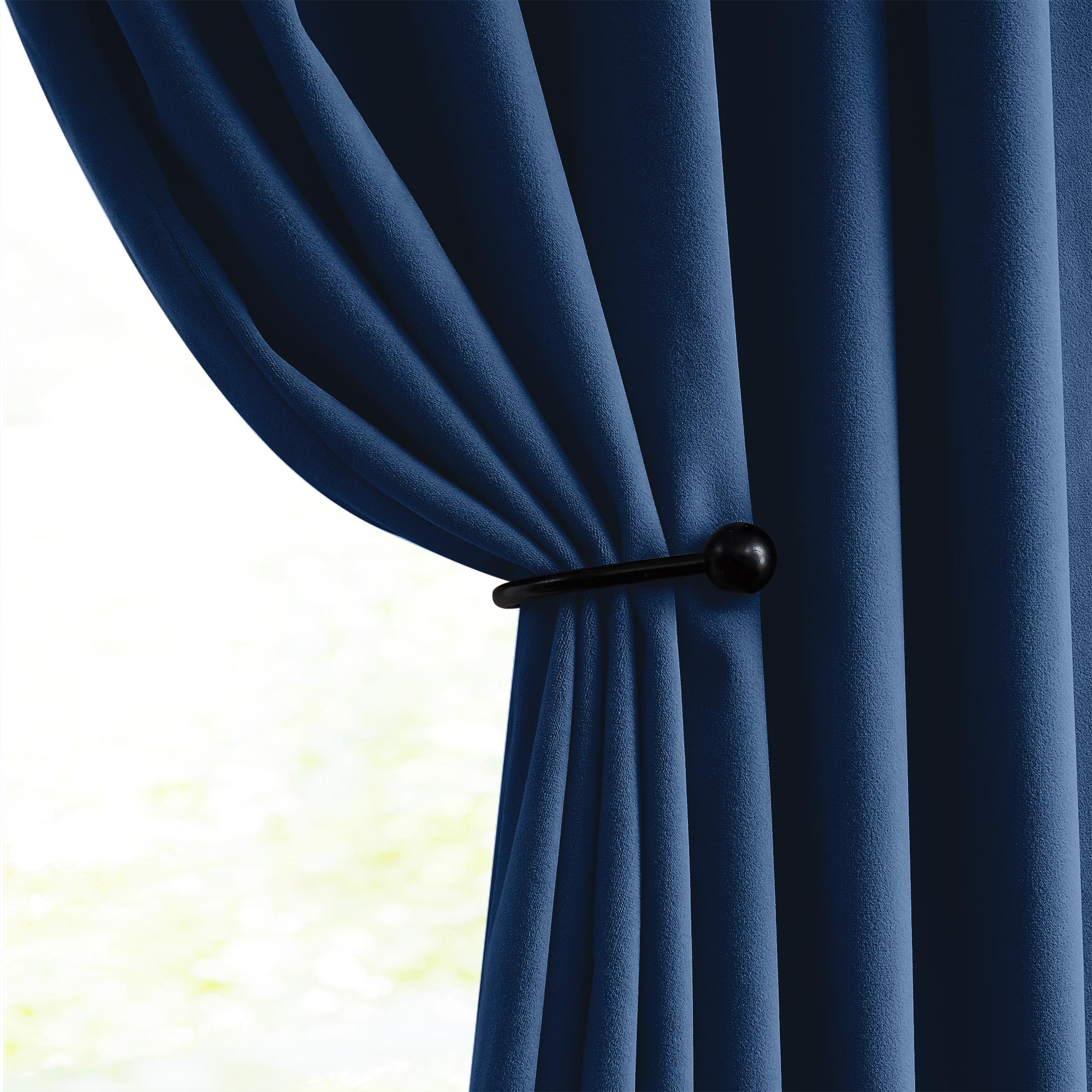 Custom Soft Blackout Velvet Curtains | Luxury Light-Filtering Bedroom Drapes