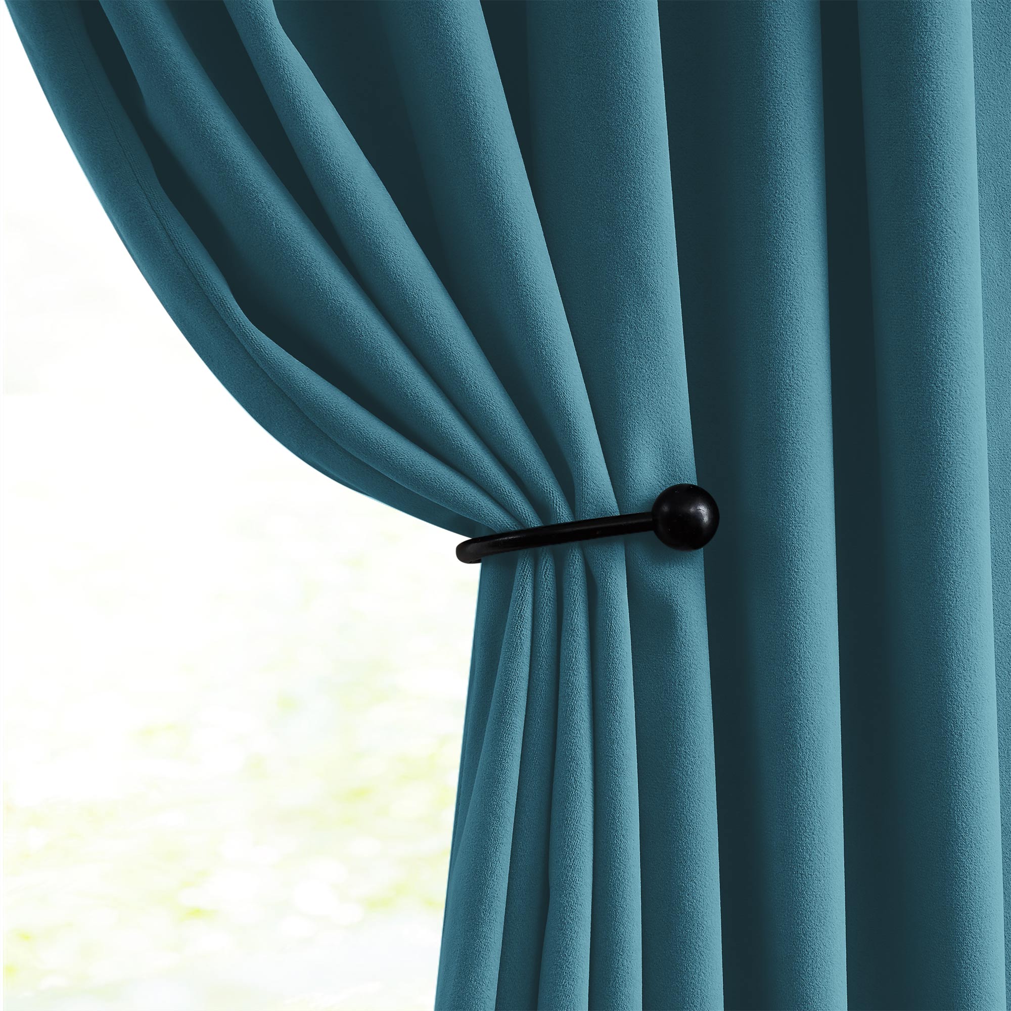 Custom Soft Blackout Velvet Curtains | Luxury Light-Filtering Bedroom Drapes