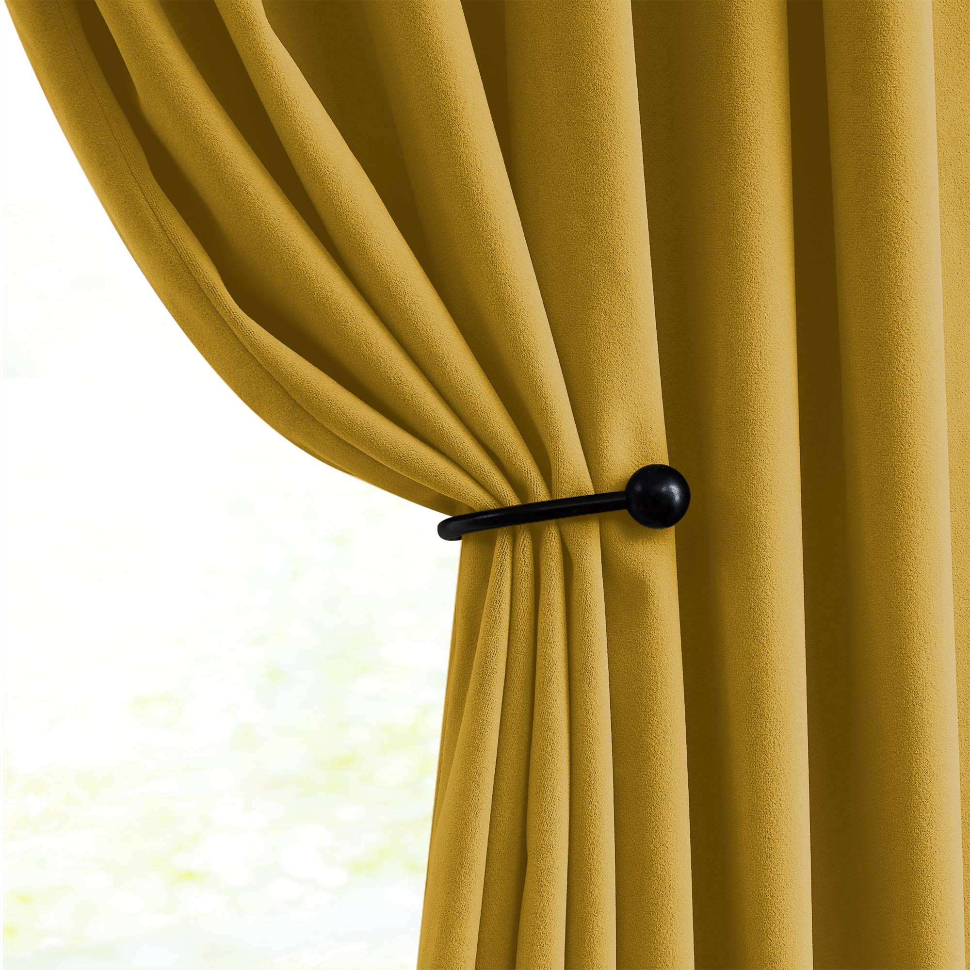 Custom Soft Blackout Velvet Curtains | Luxury Light-Filtering Bedroom Drapes