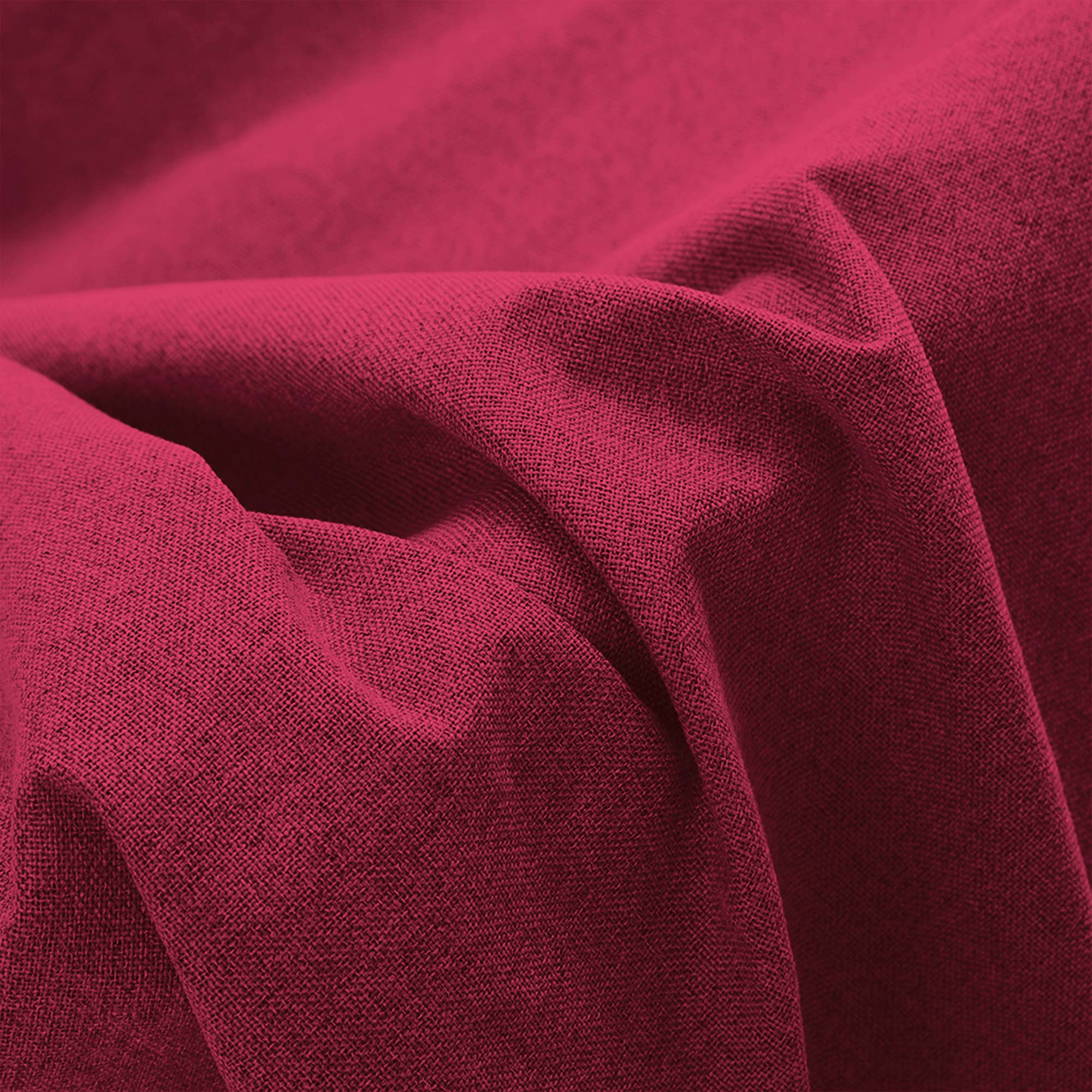 Linen Look 100% Blackout Curtains
