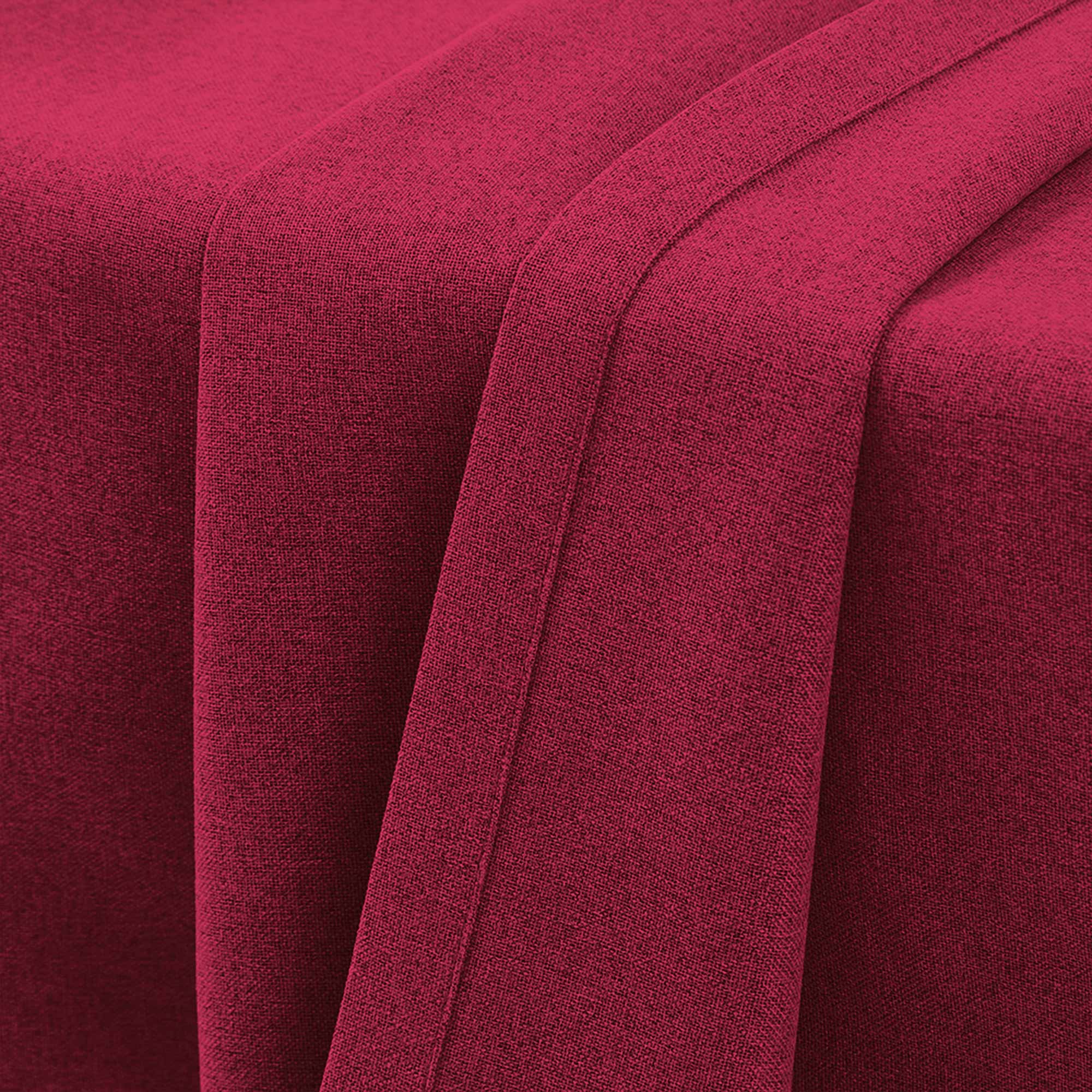 Linen Look 100% Blackout Curtains