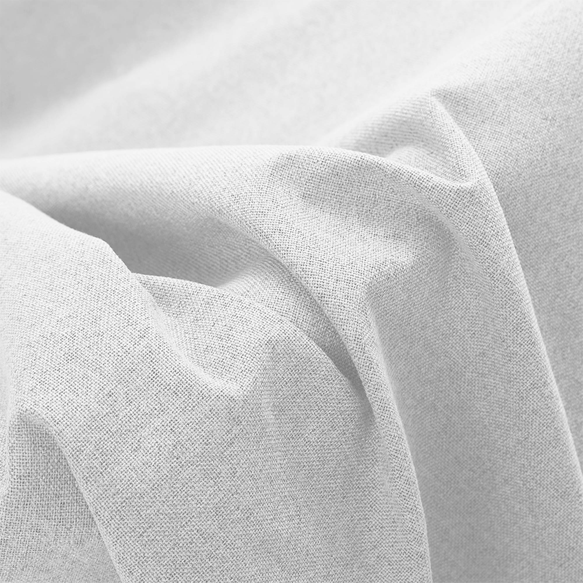 Linen Look 100% Blackout Curtains