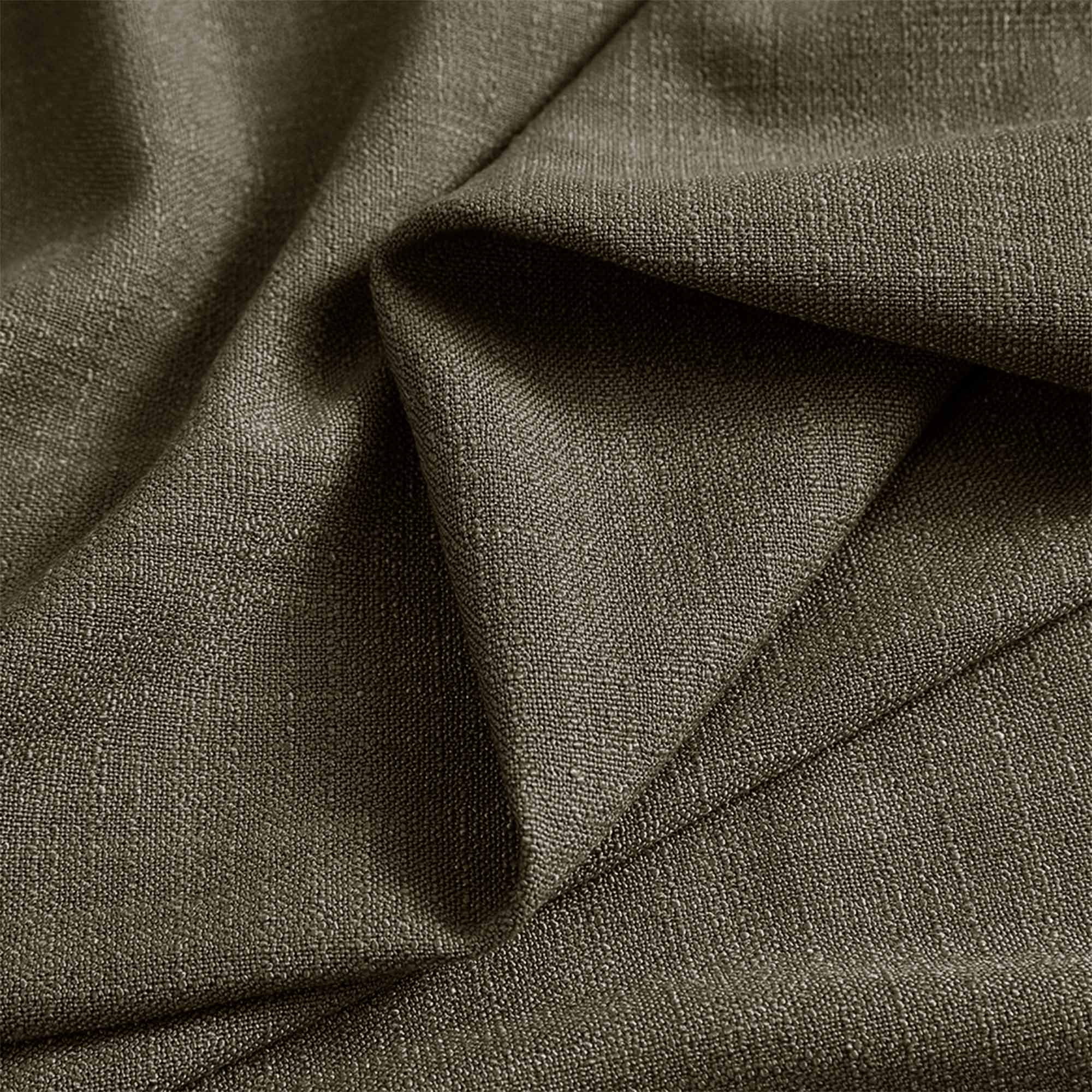 Custom Linen Blend Blockout Curtains