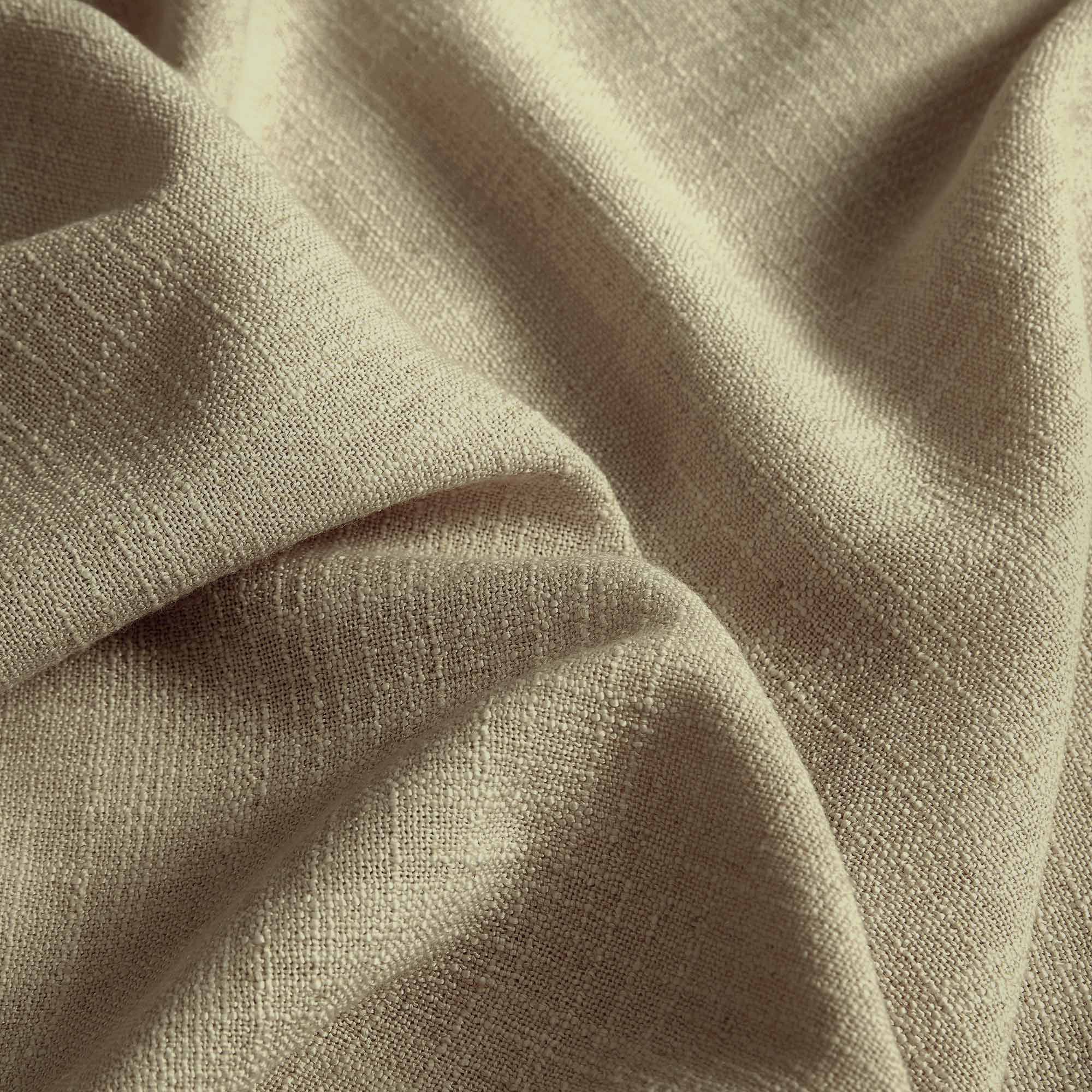 Custom Linen Blend Blockout Curtains
