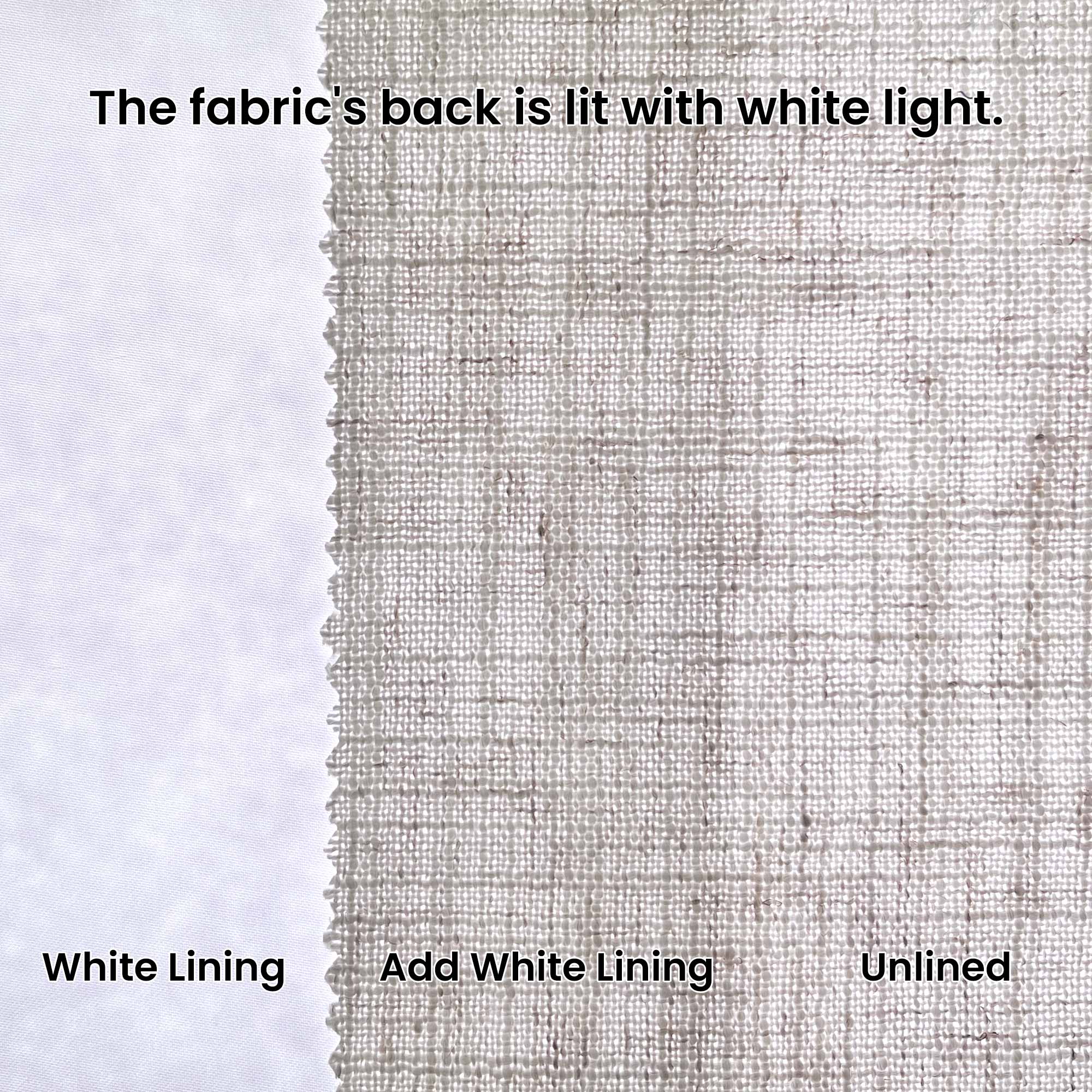 Custom Linen Blend Blockout Curtains