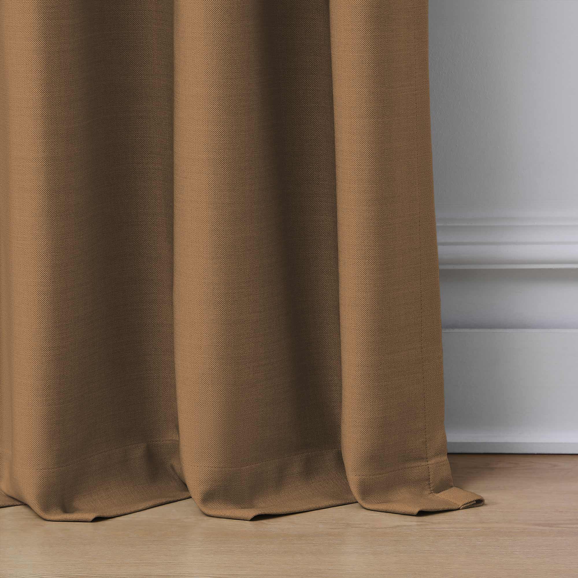 Martin Delicate Linen Cross-texture Blackout Curtains