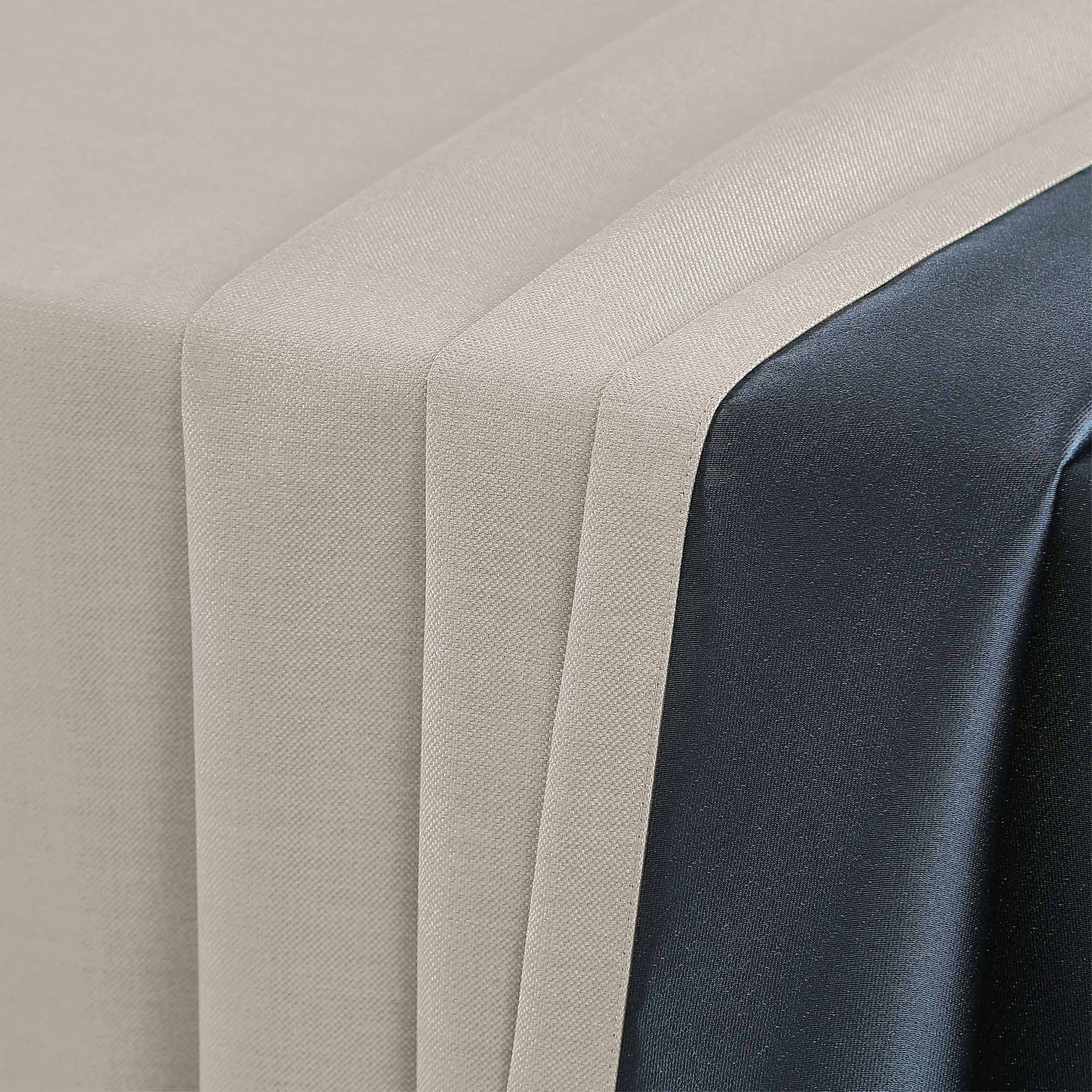 Martin Delicate Linen Cross-texture Blackout Curtains