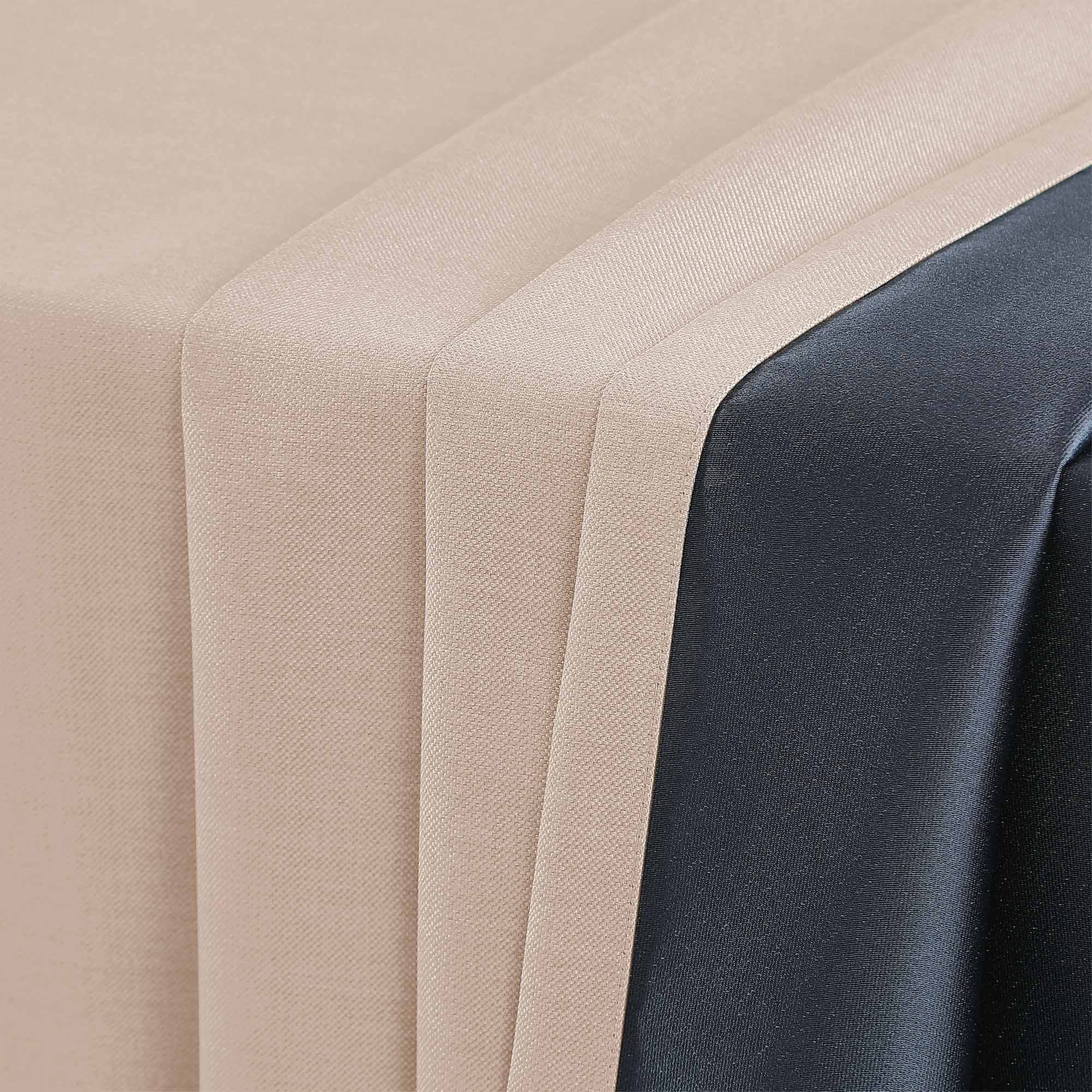 Martin Delicate Linen Cross-texture Blackout Curtains
