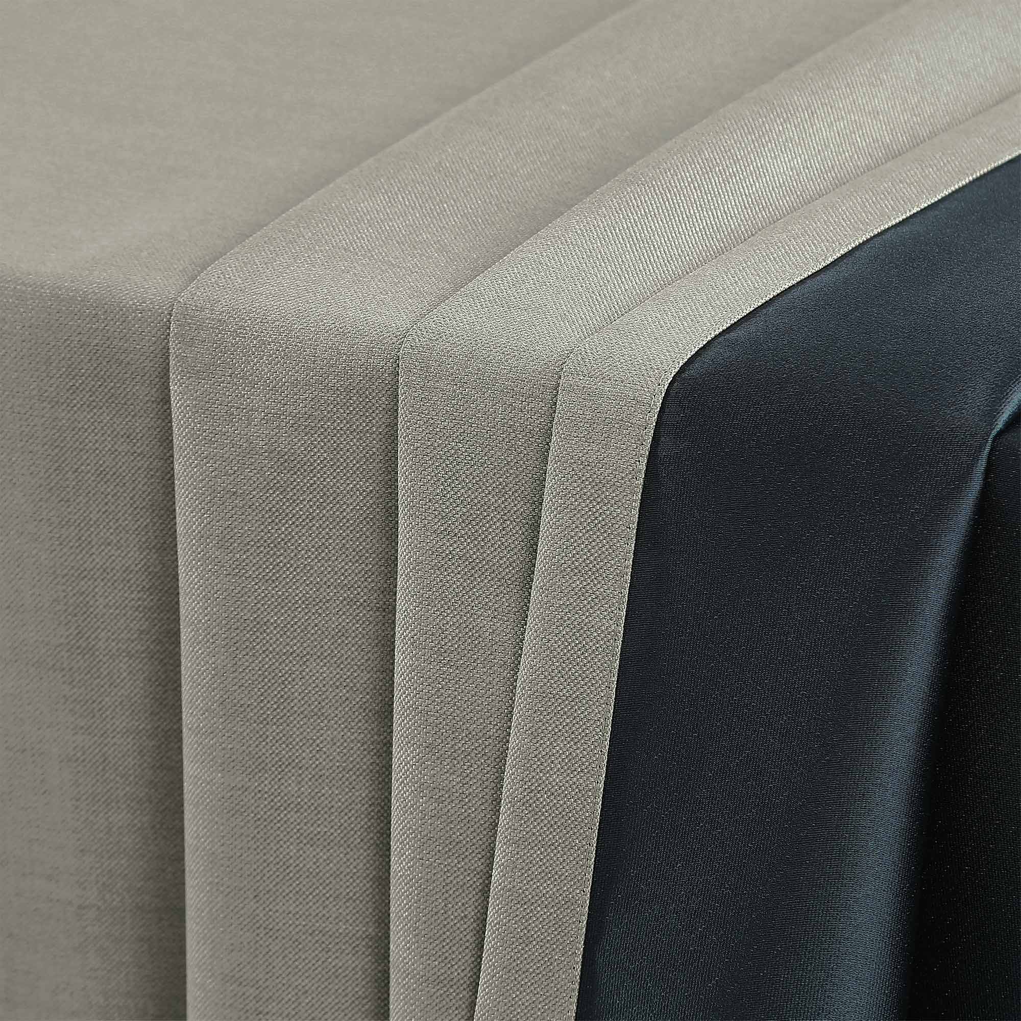 Martin Delicate Linen Cross-texture Blackout Curtains
