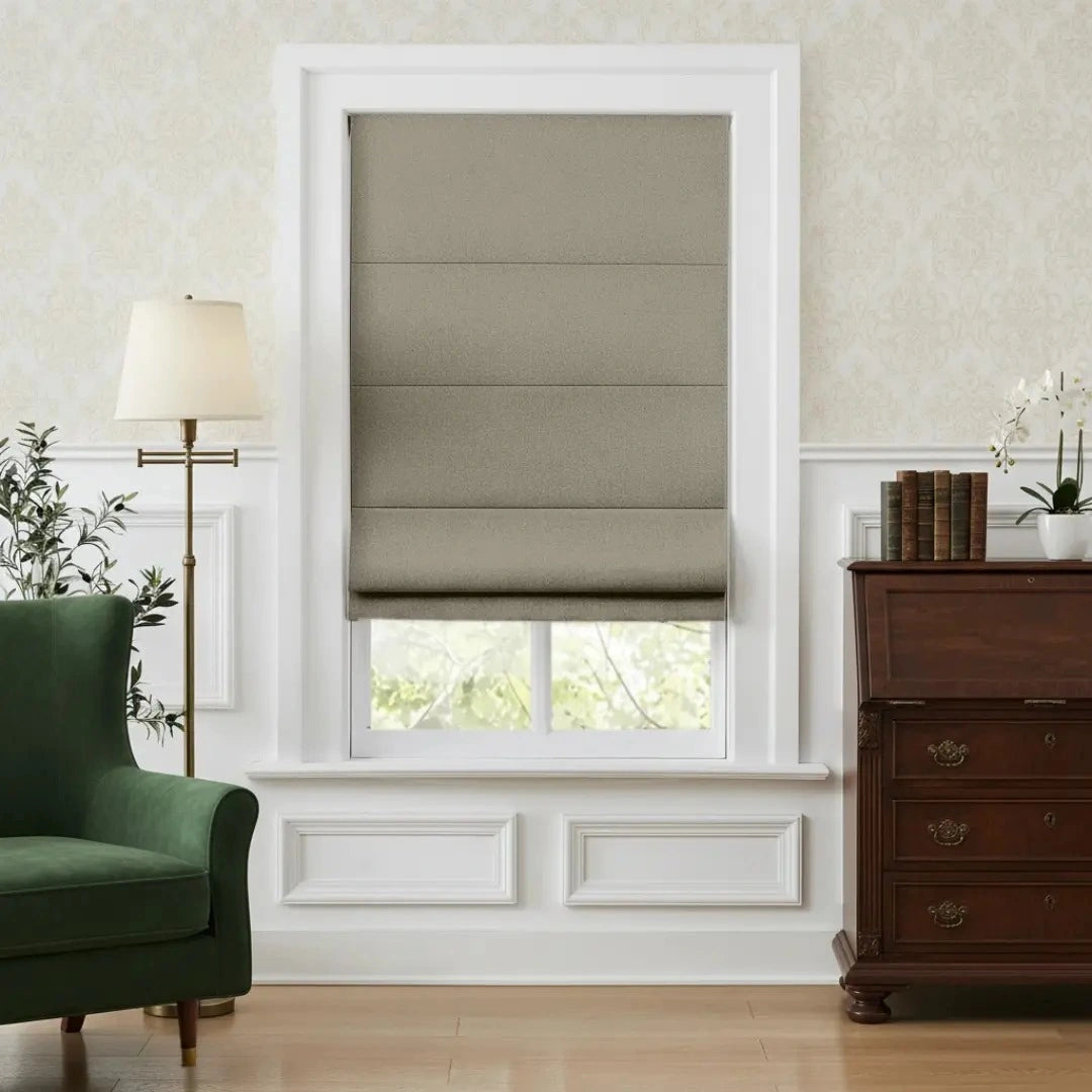 Costom Roman Shades Warm Stone OY6-238-4