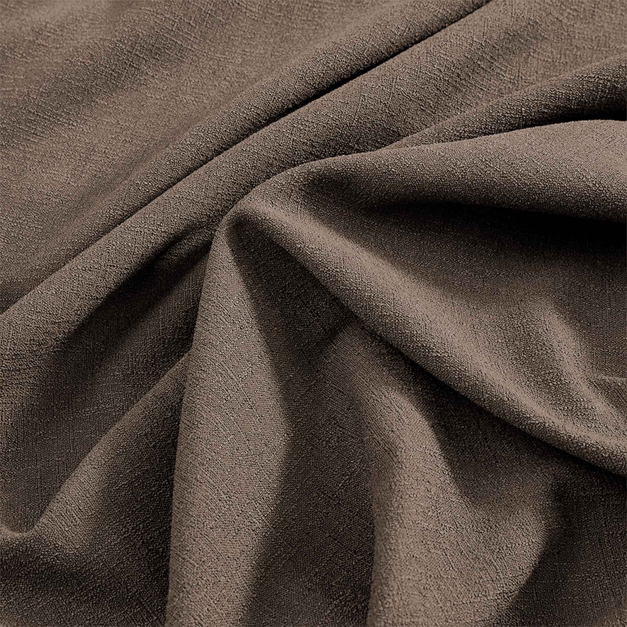 Custom Linen Texture Blackout Curtains