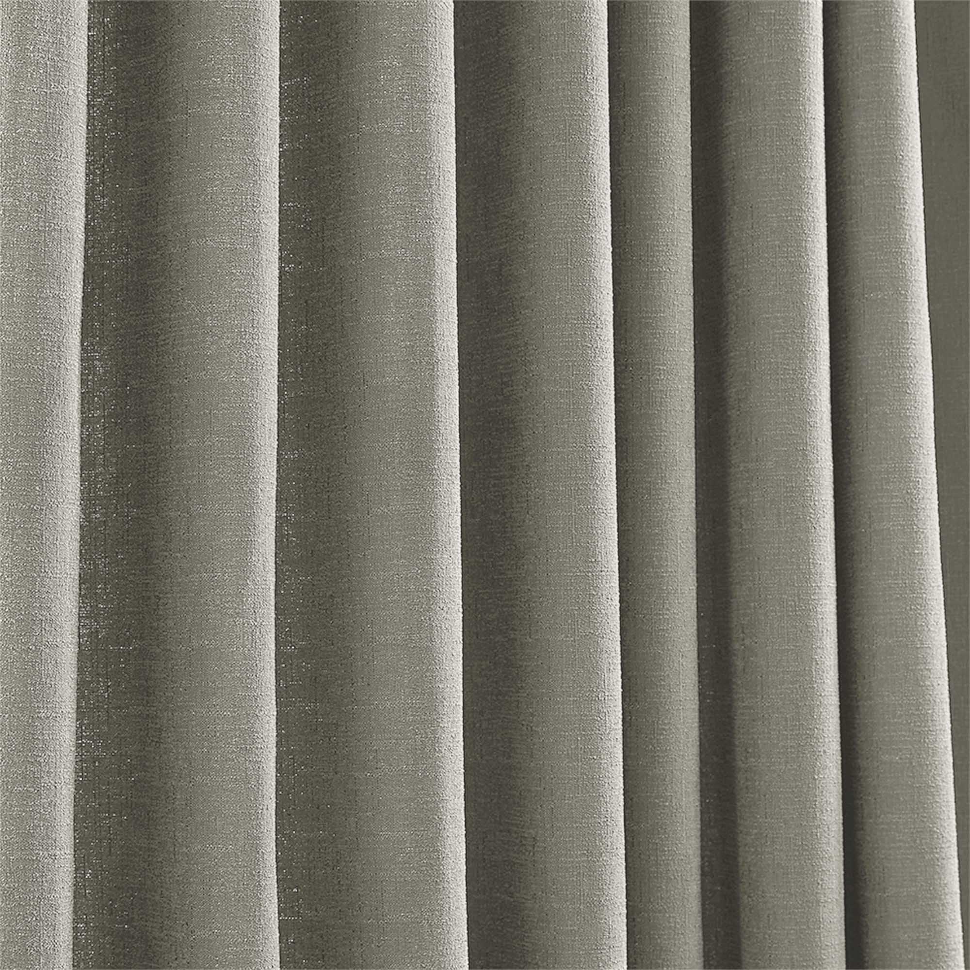 Custom Linen Texture Blackout Curtains