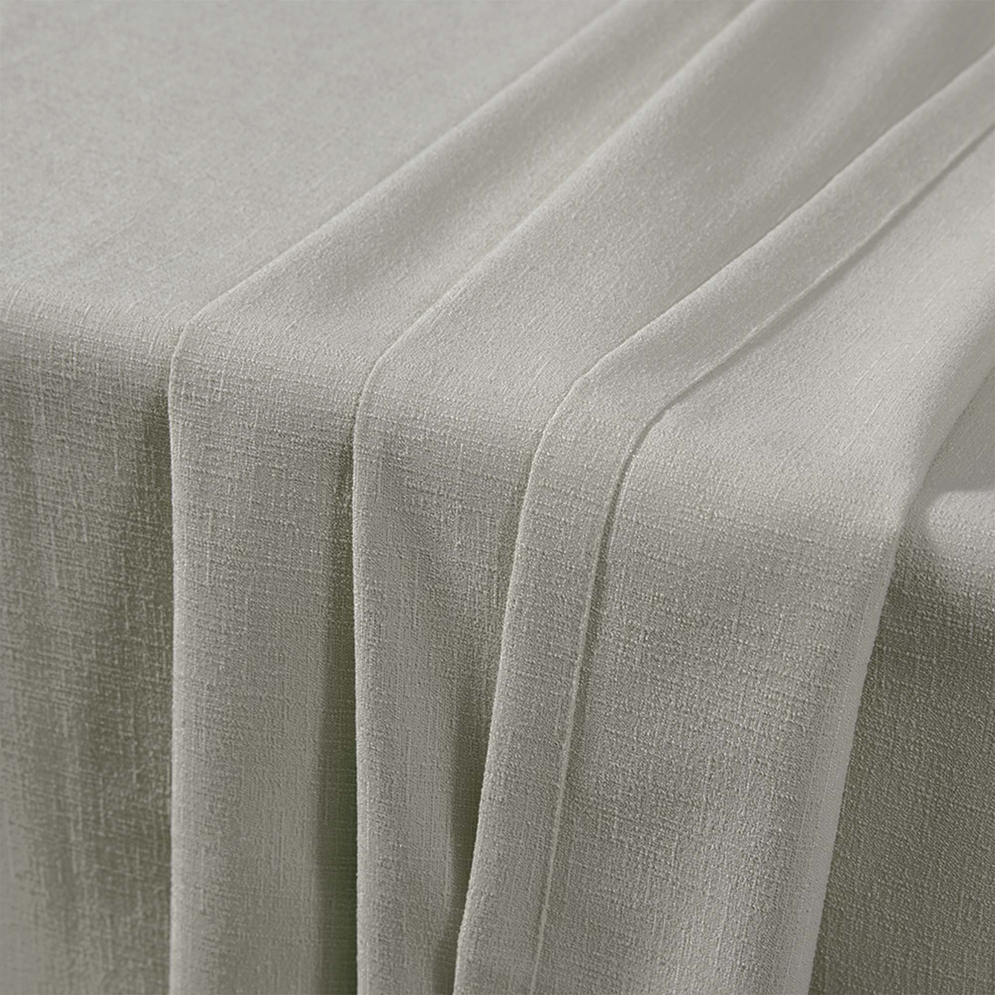 Custom Linen Texture Blackout Curtains