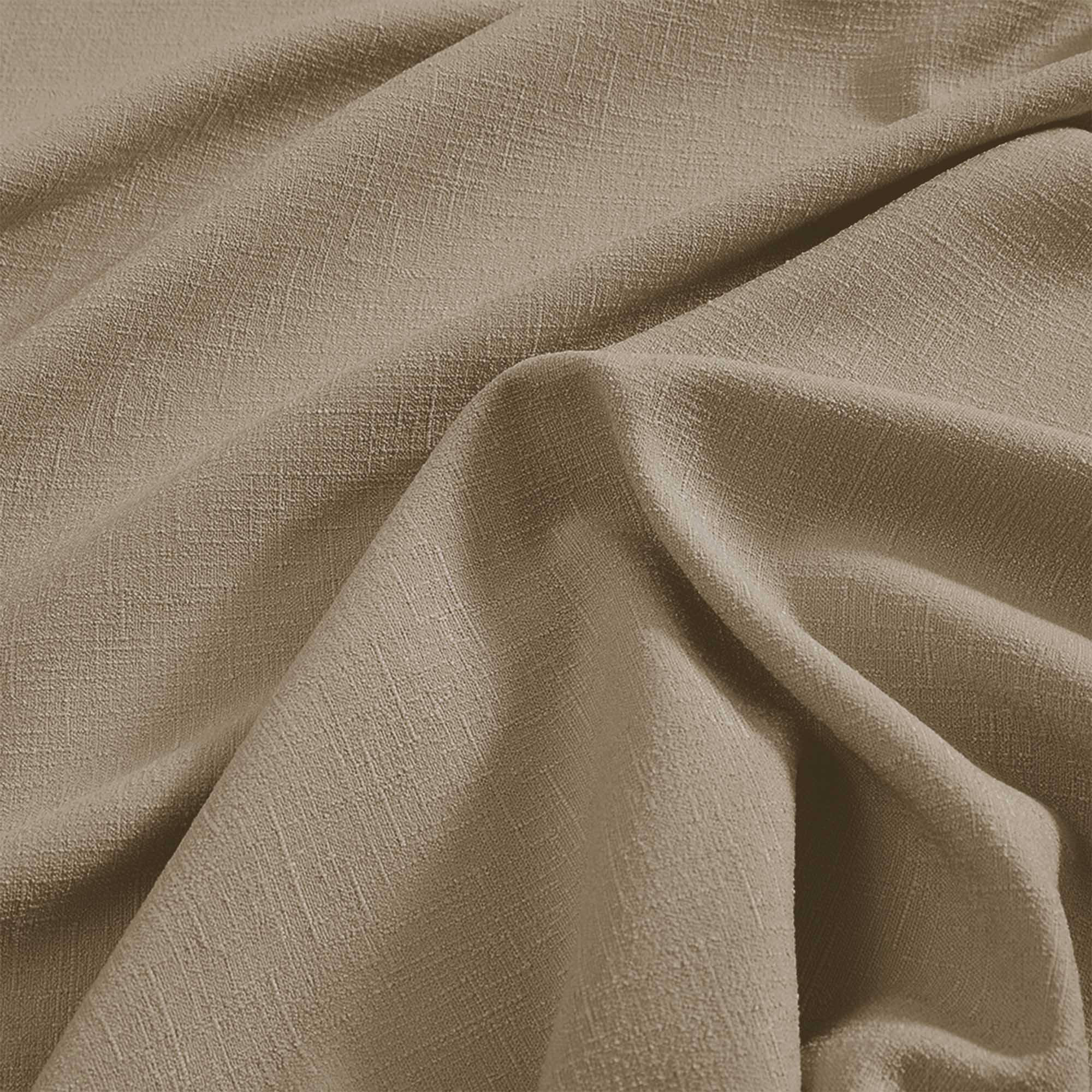 Custom Linen Texture Blackout Curtains