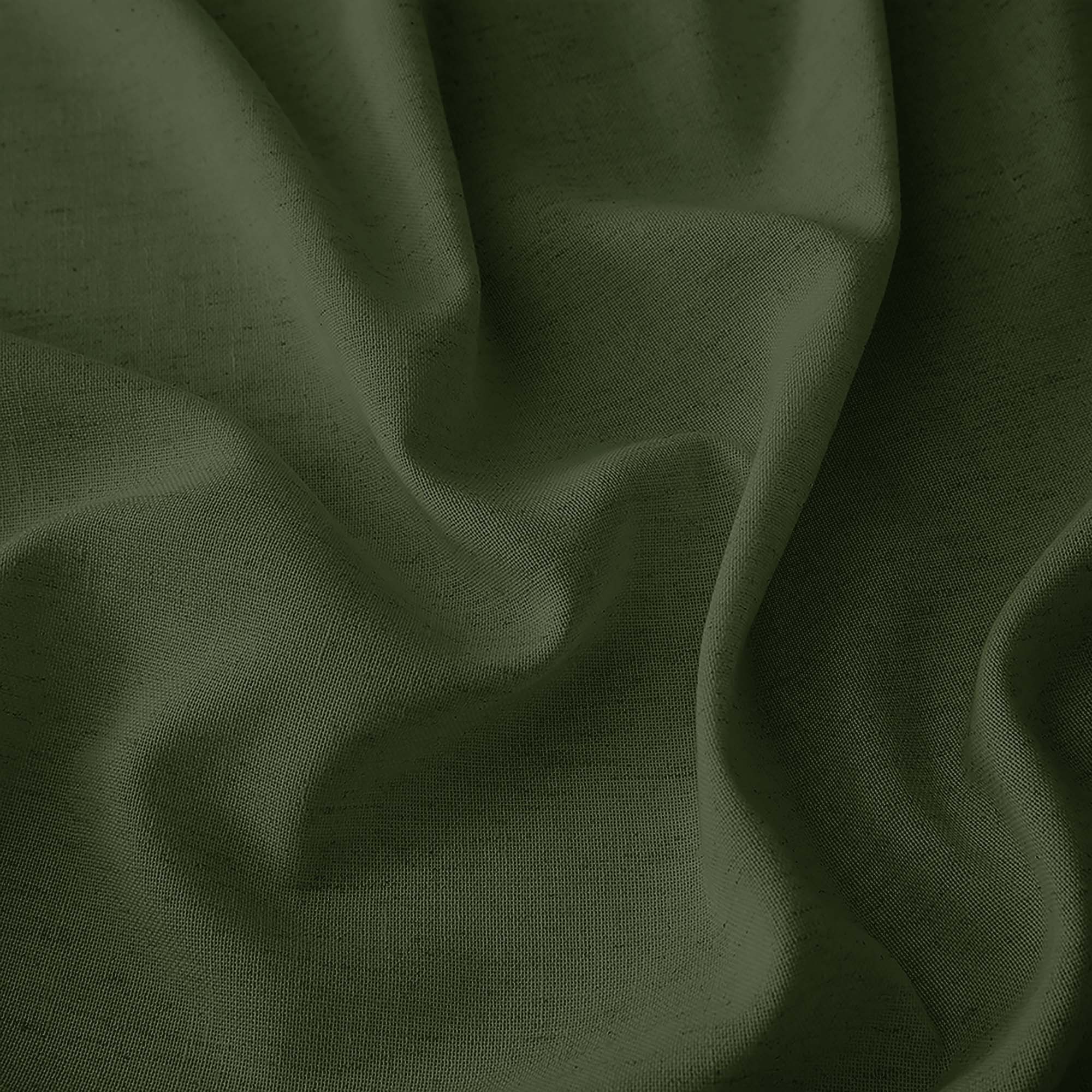 Cotton Linen Semi-Sheer Door Curtains | Light & Privacy