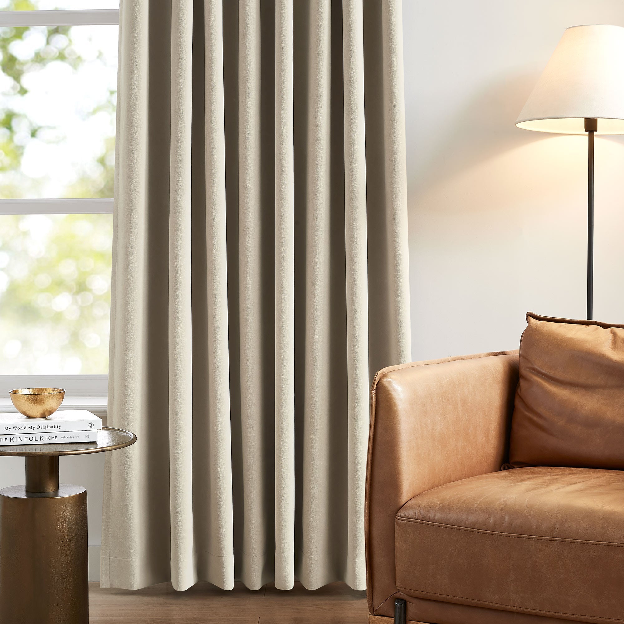 Custom Verona Velvety Texture Blackout Curtains