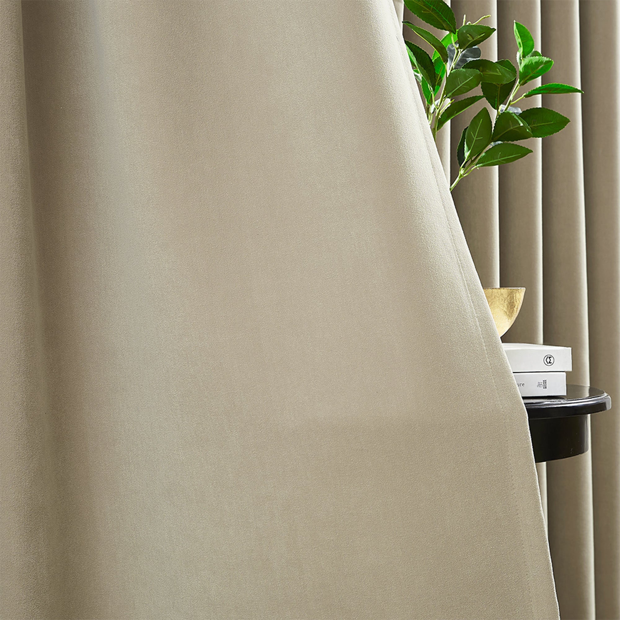 Custom Verona Velvety Texture Blackout Curtains
