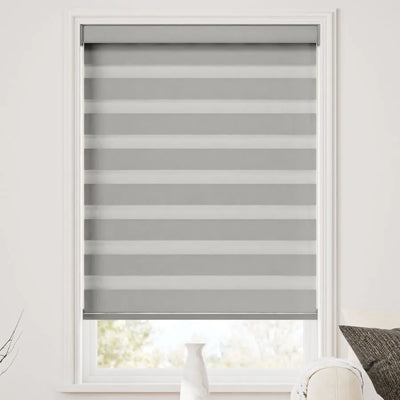 Custom Zebra Shades | Waterproof & Child-Safe Window Blinds in 14 Colors