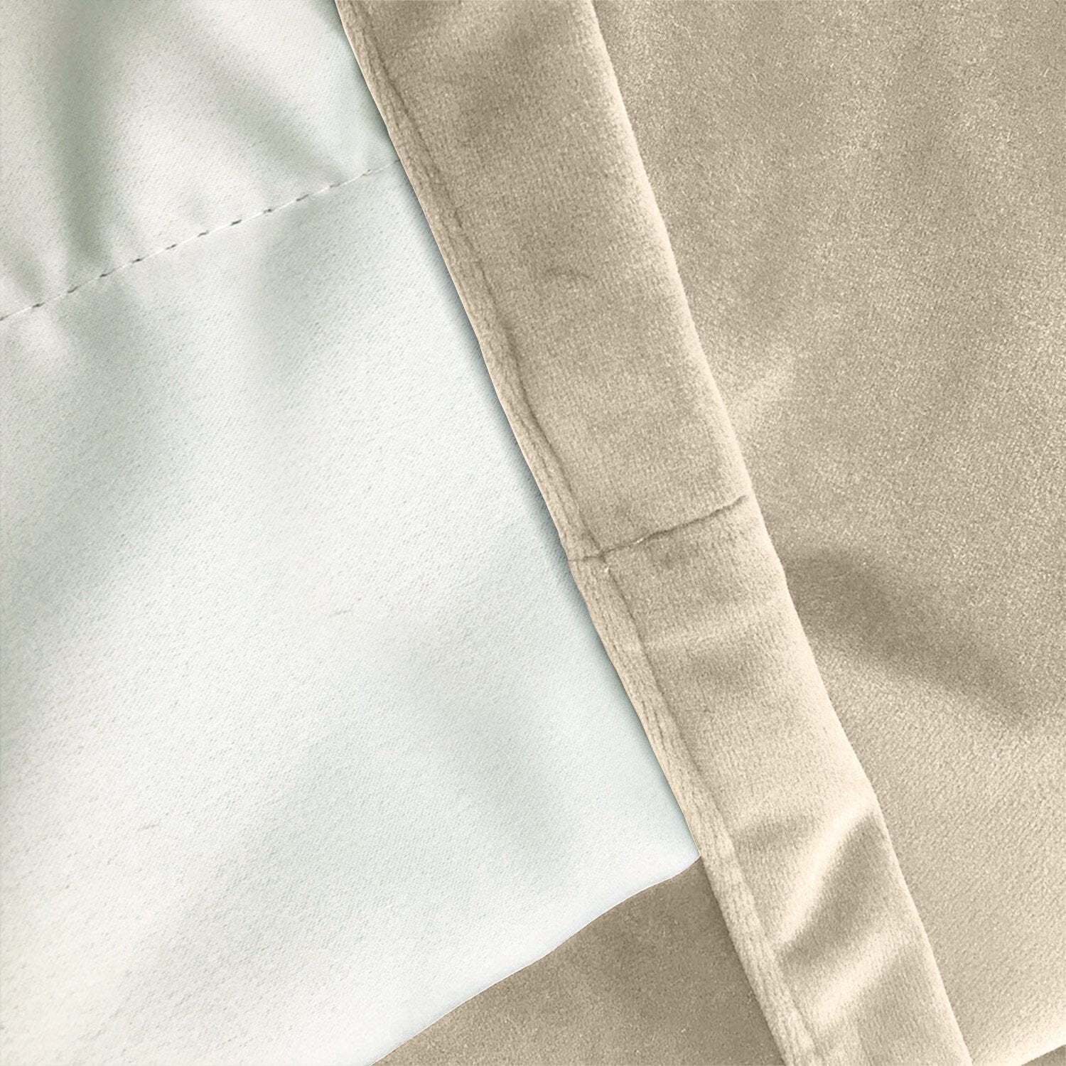 Custom Maillard Velvet Curtains | 30-100% Light Control & Noise Reducing