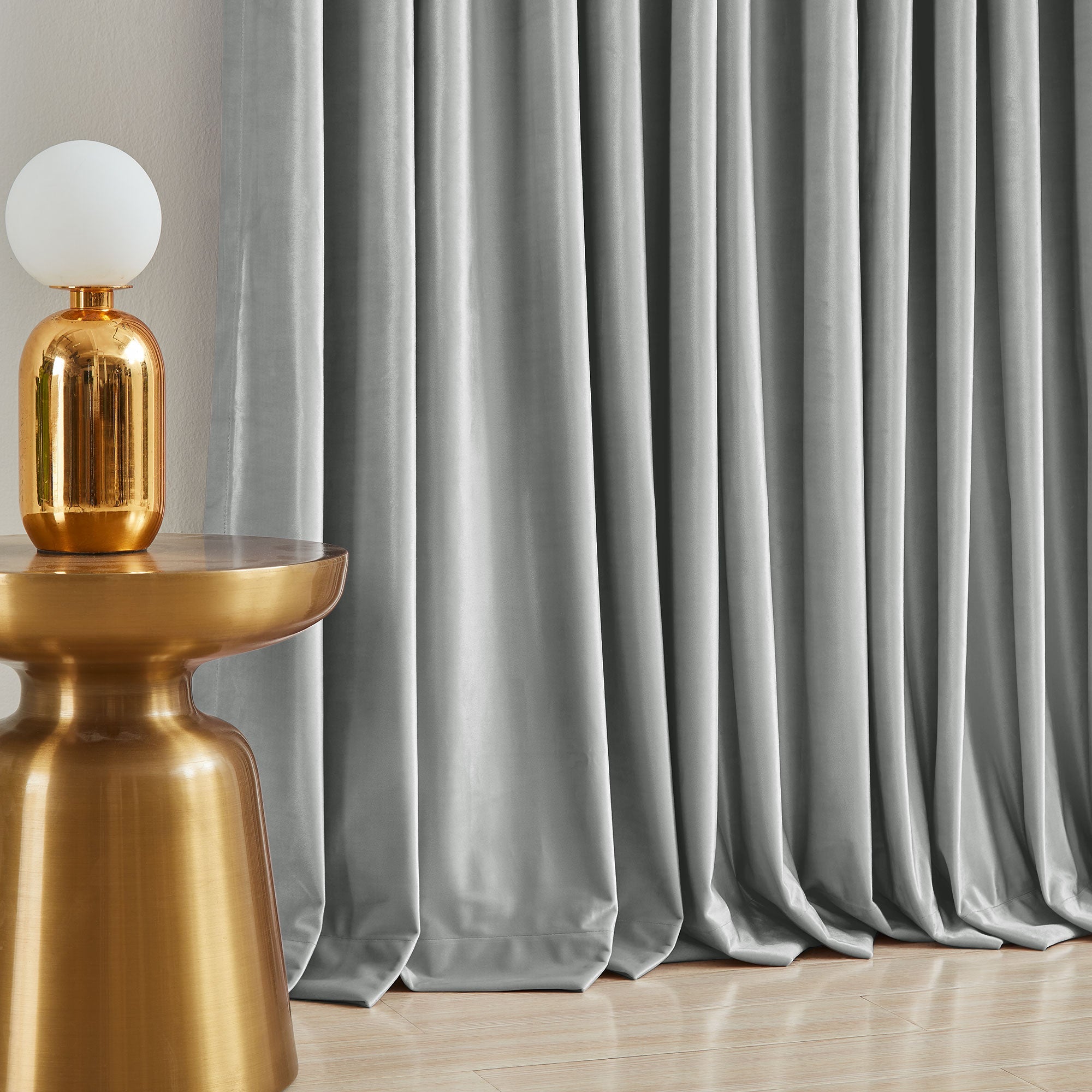 Custom Crystal Velvet Curtains | Luxury Thermal Insulated Drapes