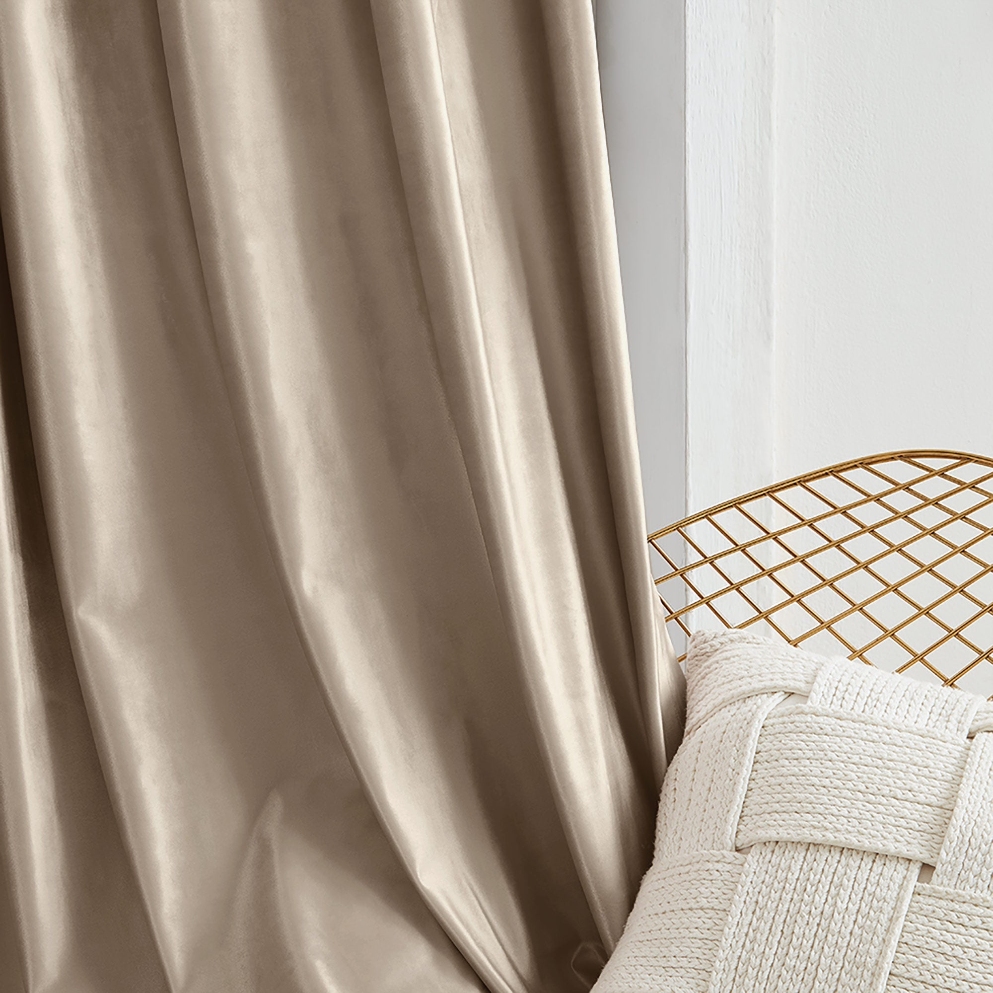 Custom Crystal Velvet Curtains | Luxury Thermal Insulated Drapes