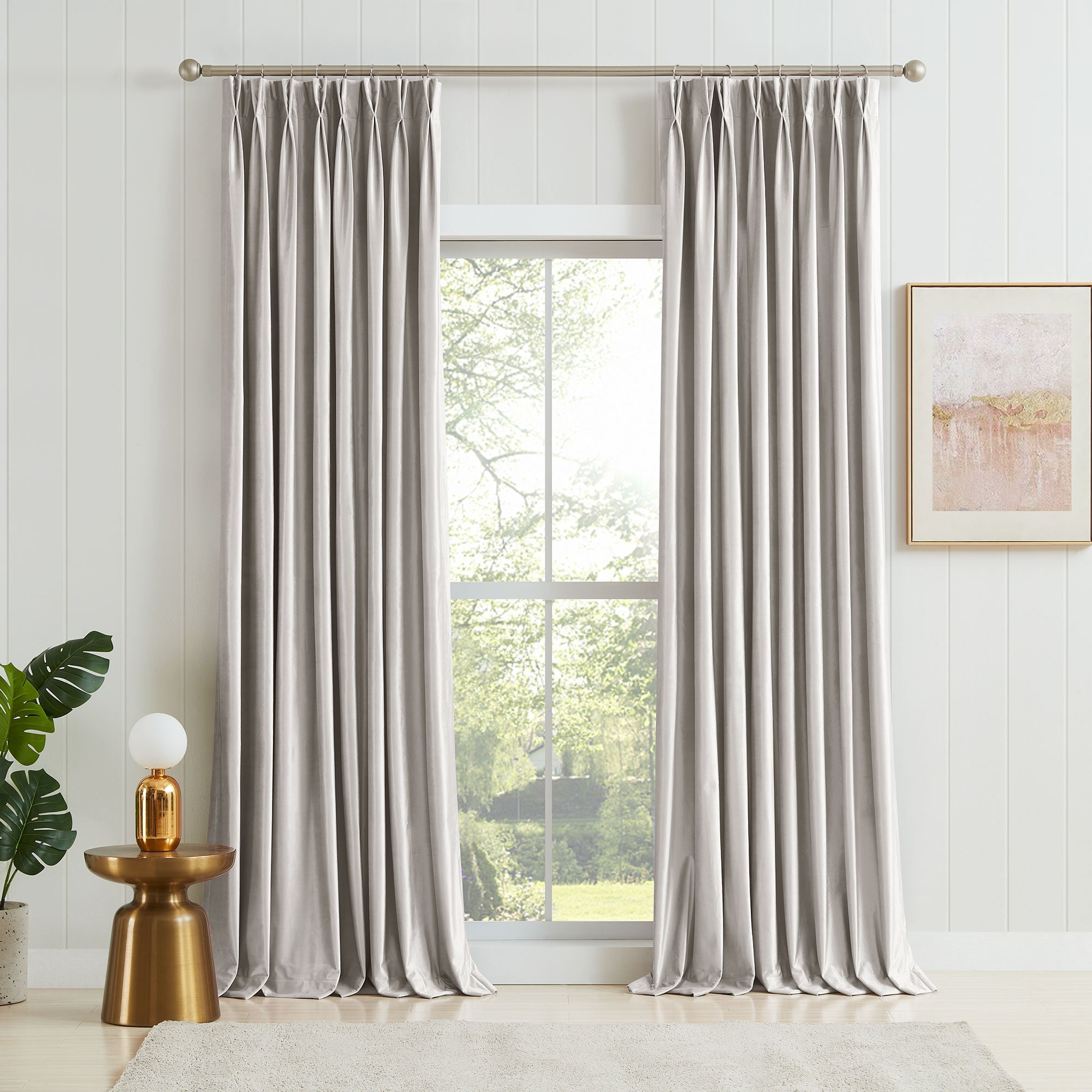 Custom Crystal Velvet Curtains | Luxury Thermal Insulated Drapes