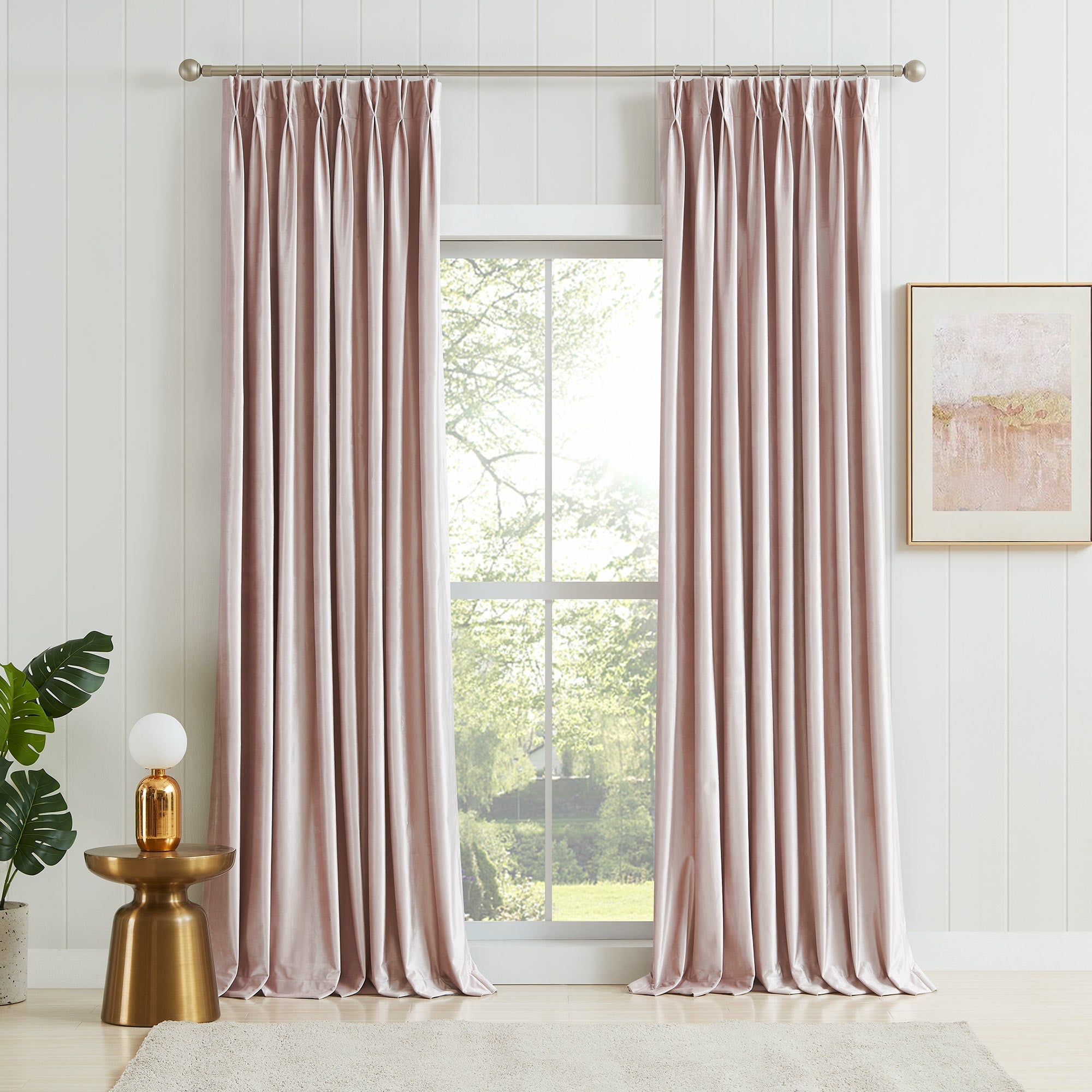 Custom Crystal Velvet Curtains | Luxury Thermal Insulated Drapes