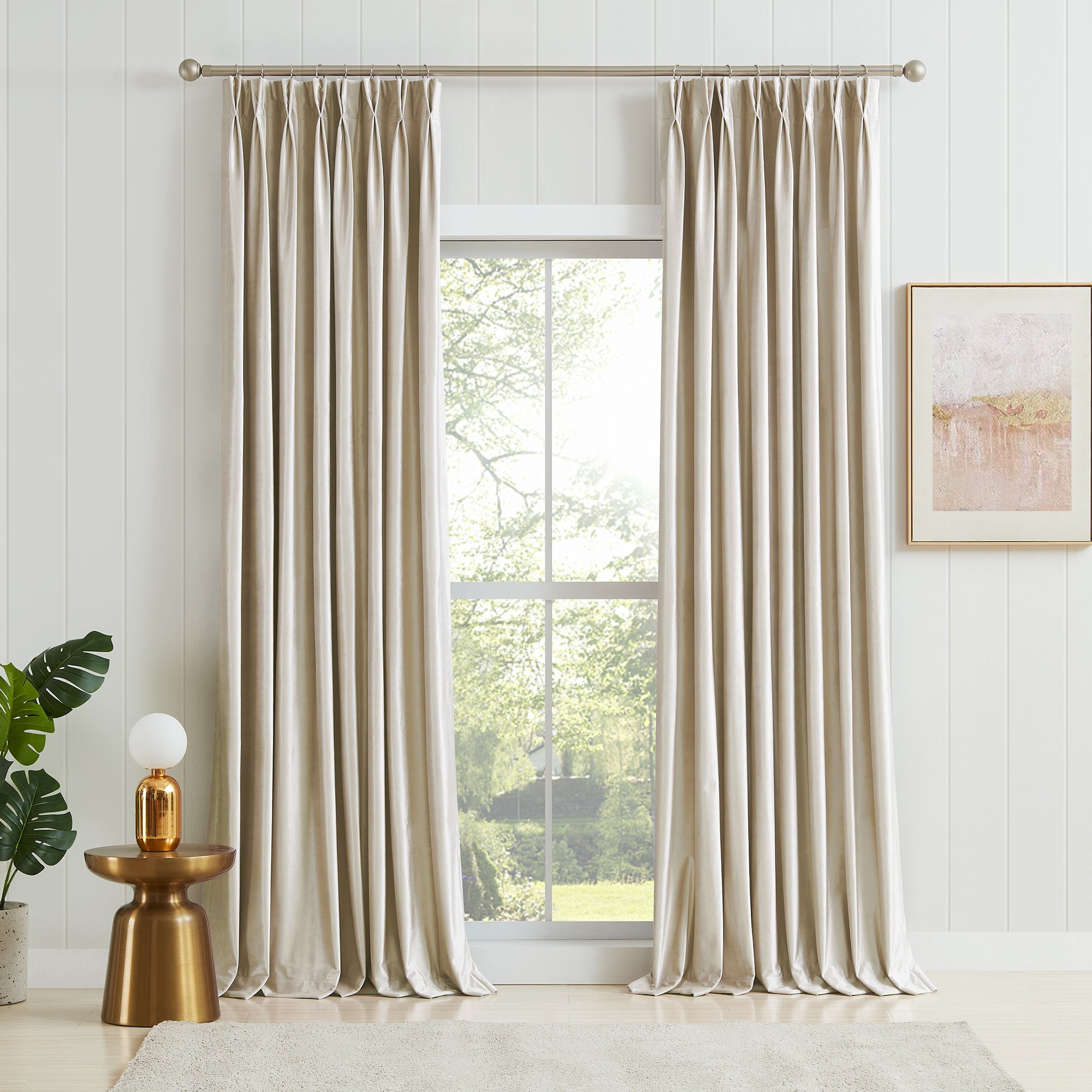 Custom Crystal Velvet Curtains | Luxury Thermal Insulated Drapes