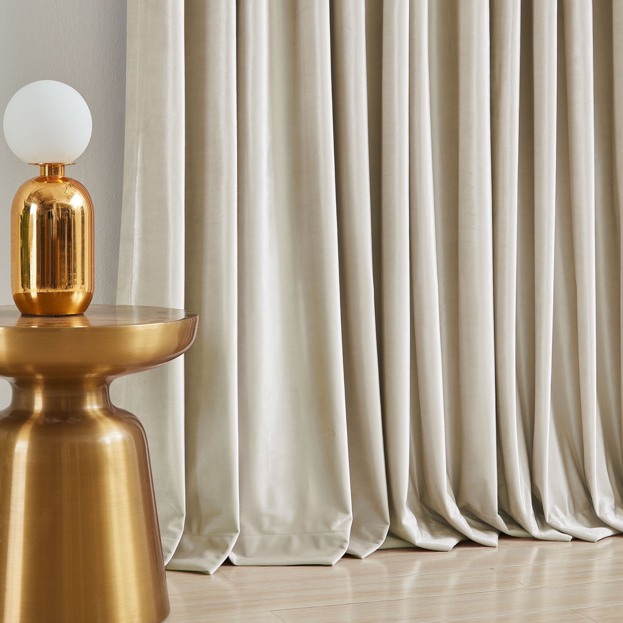 Custom Crystal Velvet Curtains | Luxury Thermal Insulated Drapes