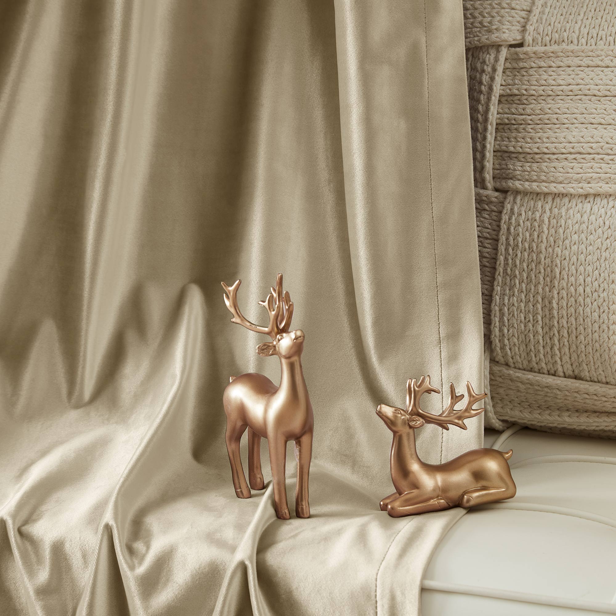 Custom Crystal Velvet Curtains | Luxury Thermal Insulated Drapes