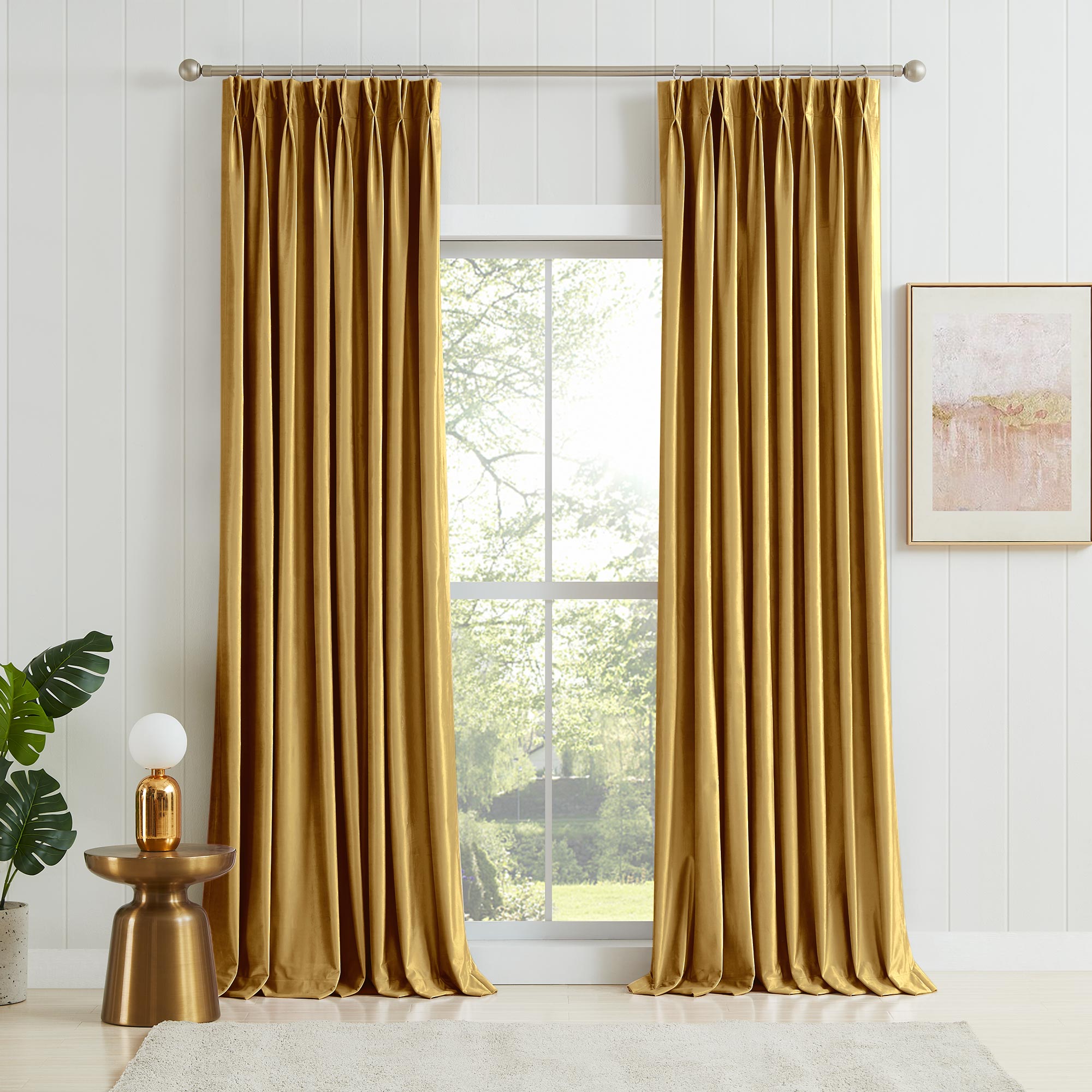Custom Crystal Velvet Curtains | Luxury Thermal Insulated Drapes