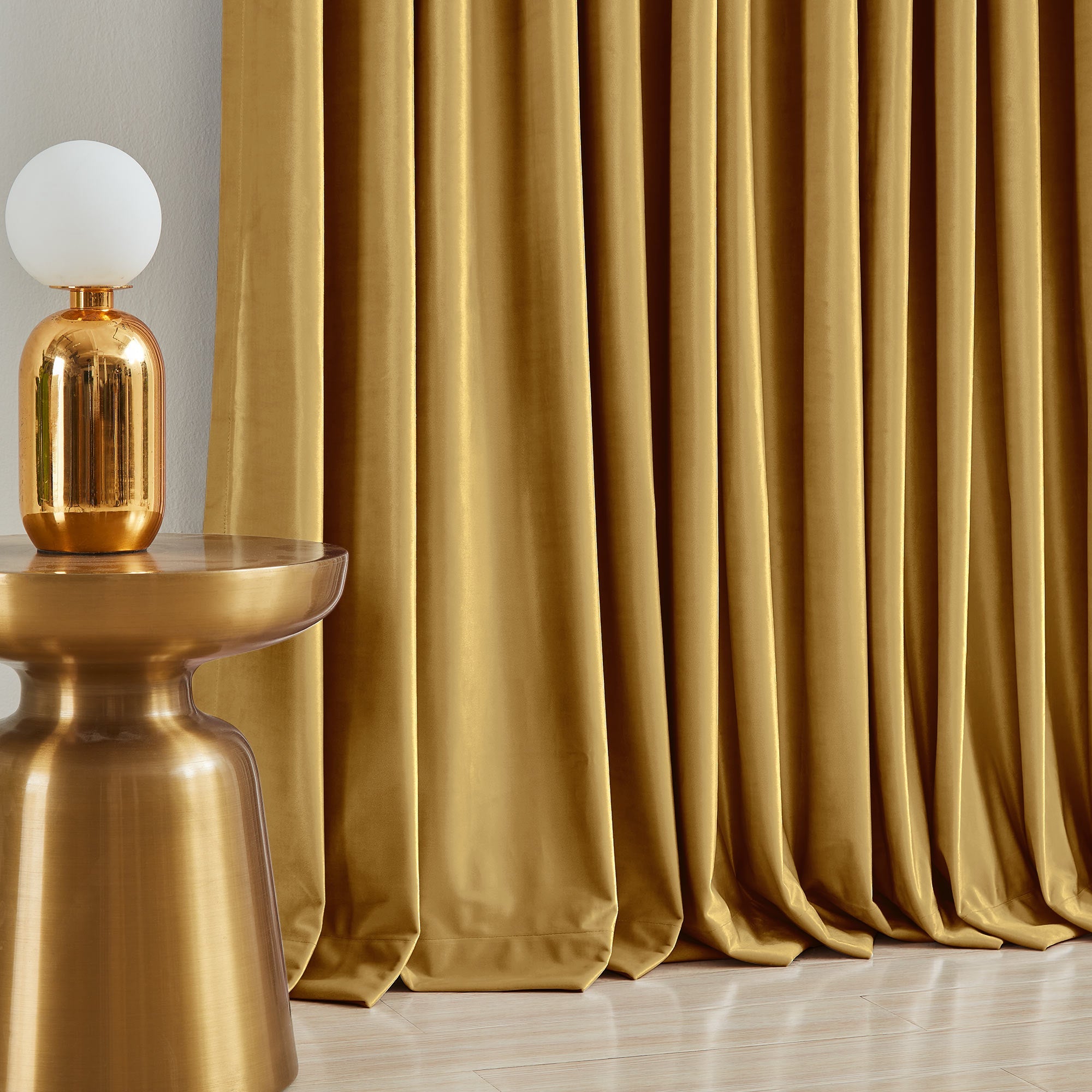 Custom Crystal Velvet Curtains | Luxury Thermal Insulated Drapes