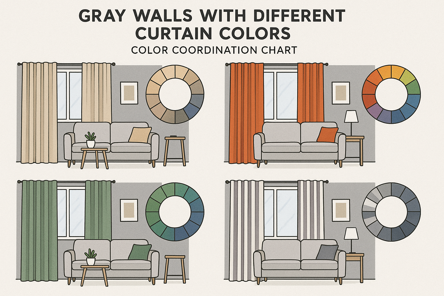 What Color Curtains Go With Gray Walls: The Complete Designer's Guide