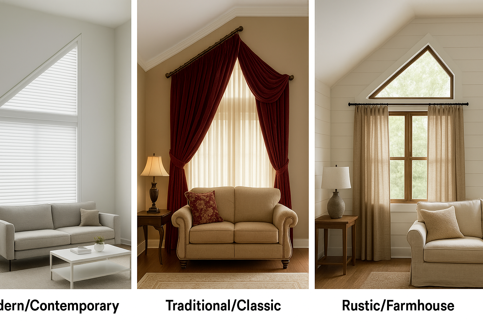 Custom Curtains for Triangle Windows: The Complete Guide to Stylish Solutions for Unique Architectural Features