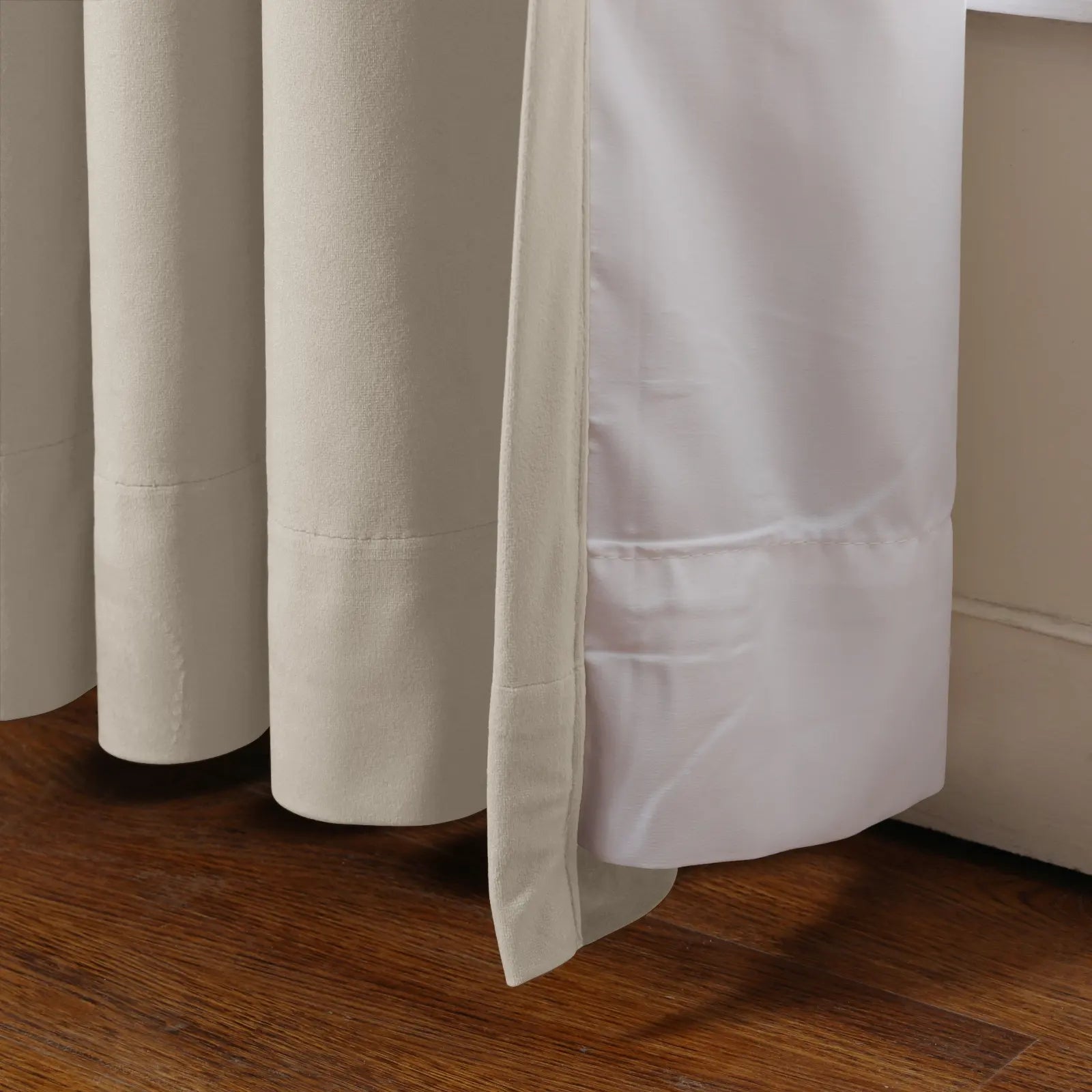 Custom Maillard Velvet Curtains | 30-100% Light Control & Noise Reducing