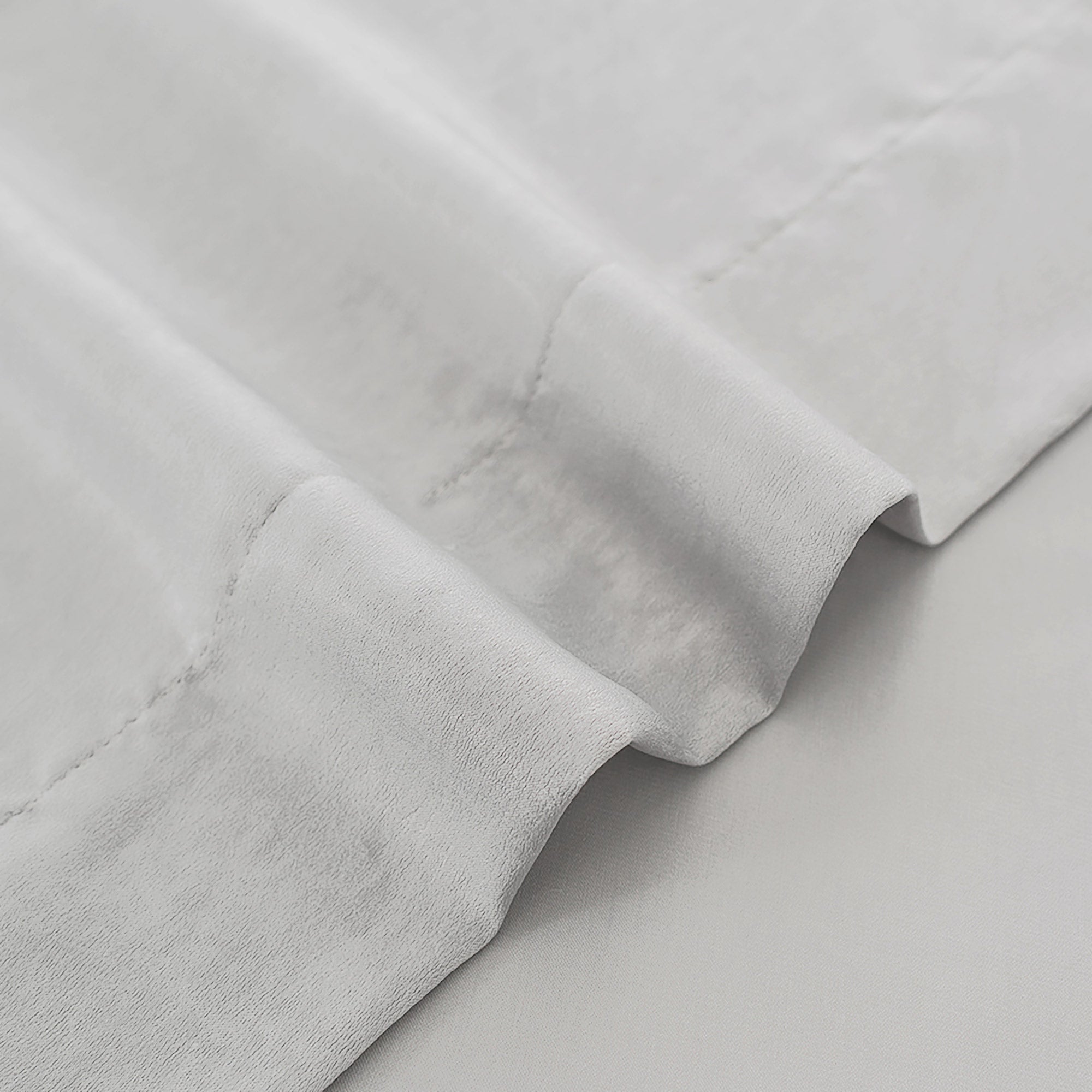 Custom Velvety Semi Sheer Curtains