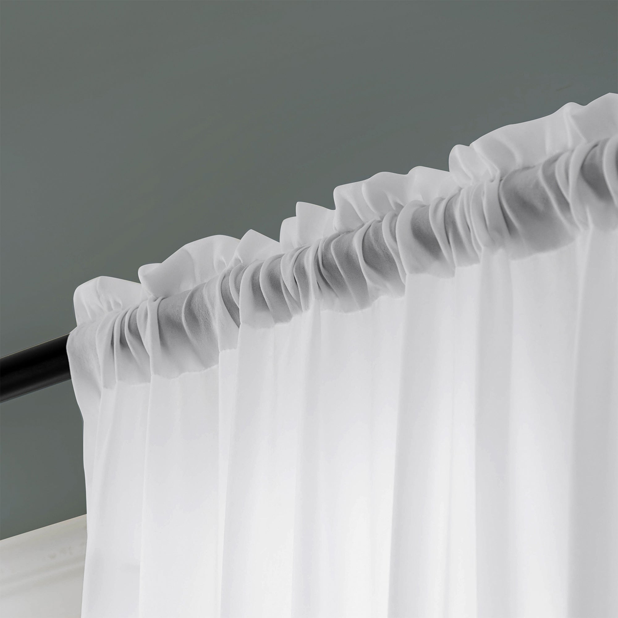 Custom Velvety Semi Sheer Curtains
